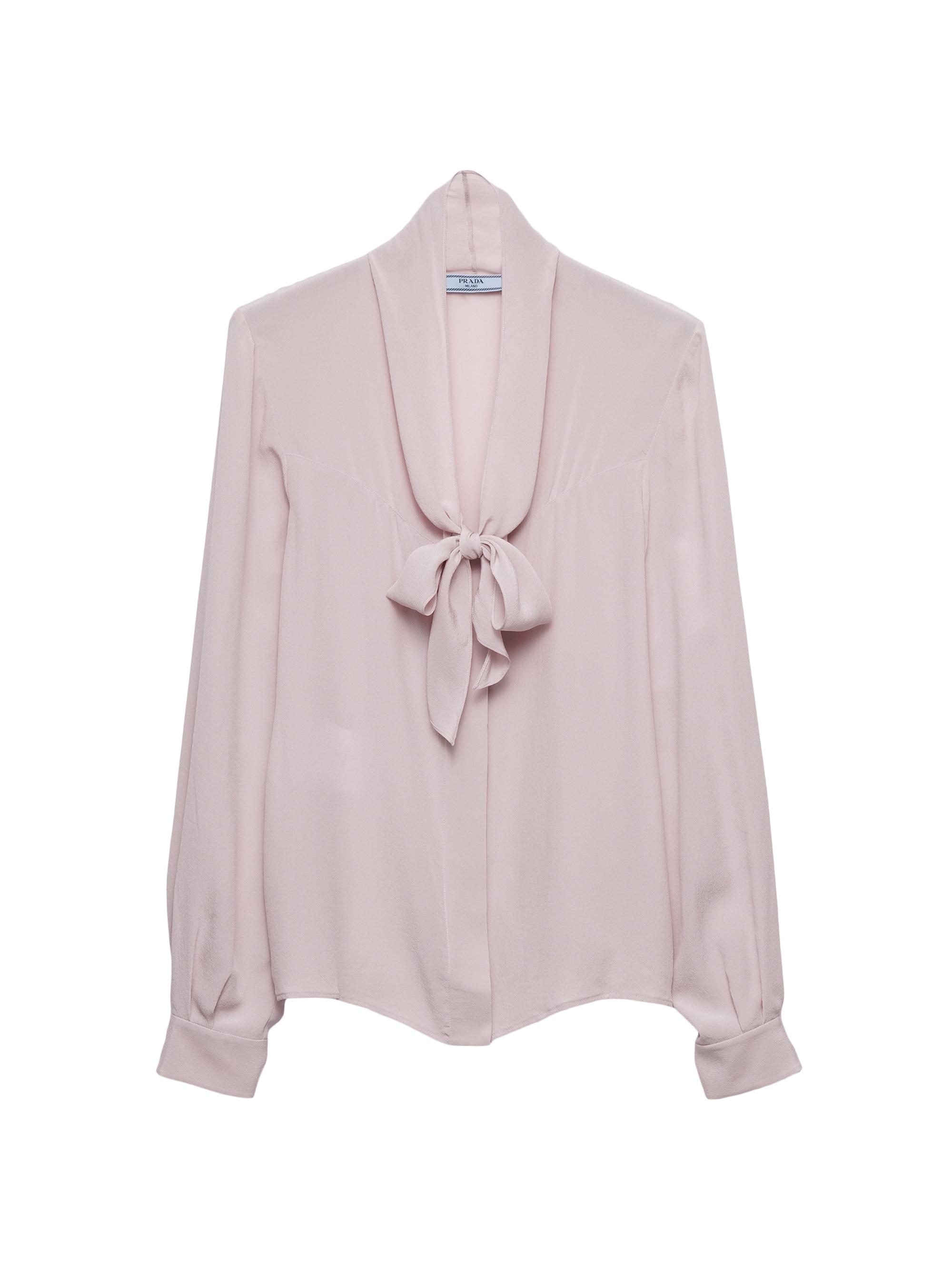 Prada Women's Marocain Shirt - Purple