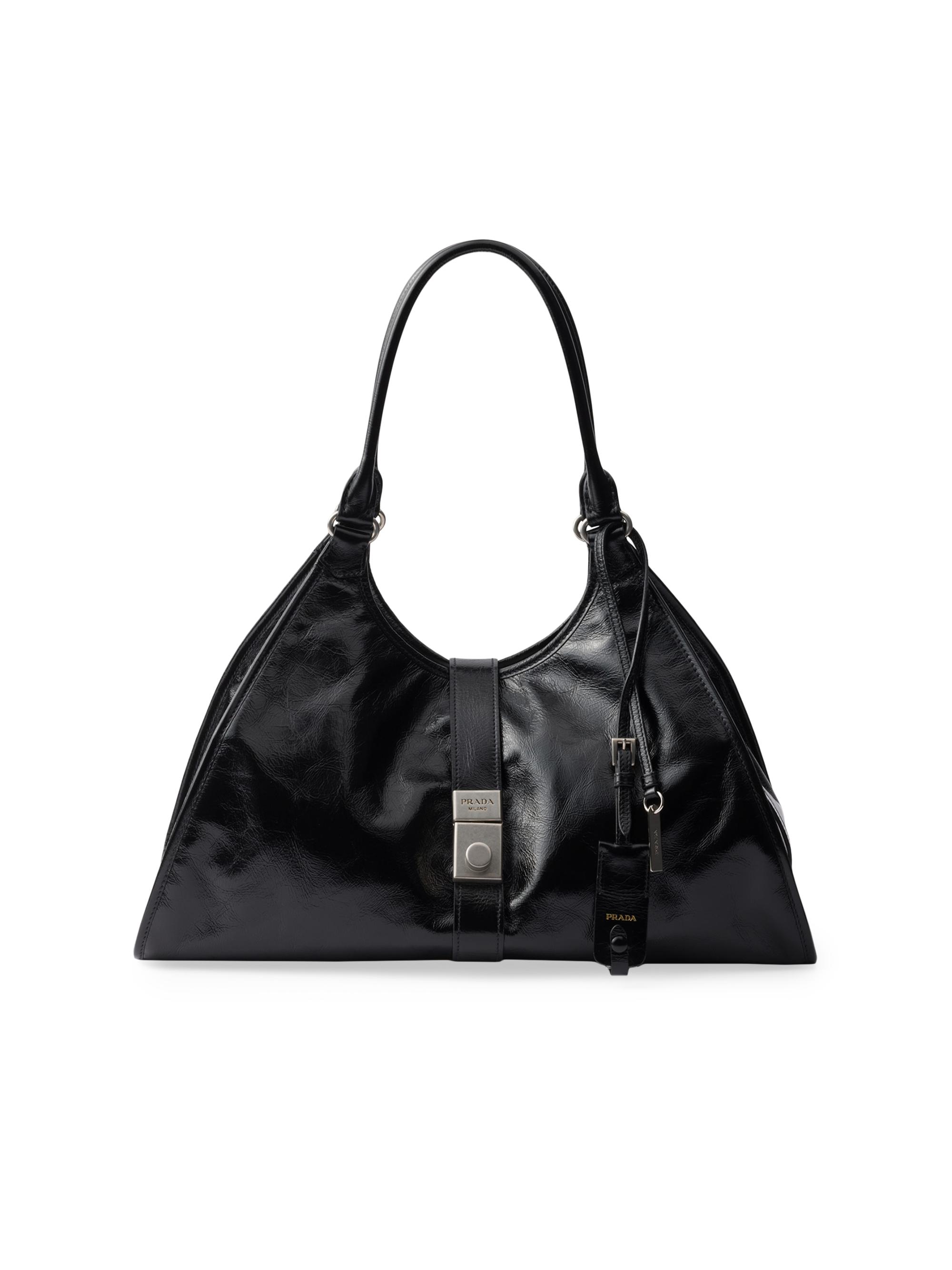 Prada Women's  Leather Tote Bag - Black