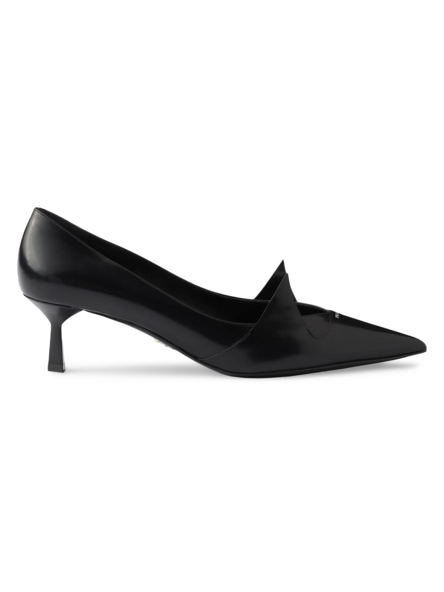 パンプス PRADA SS25 Two-tone leather pumps (1I964NFD035AZ3 F070D) Prada Two-tone Leather Pumps | italist