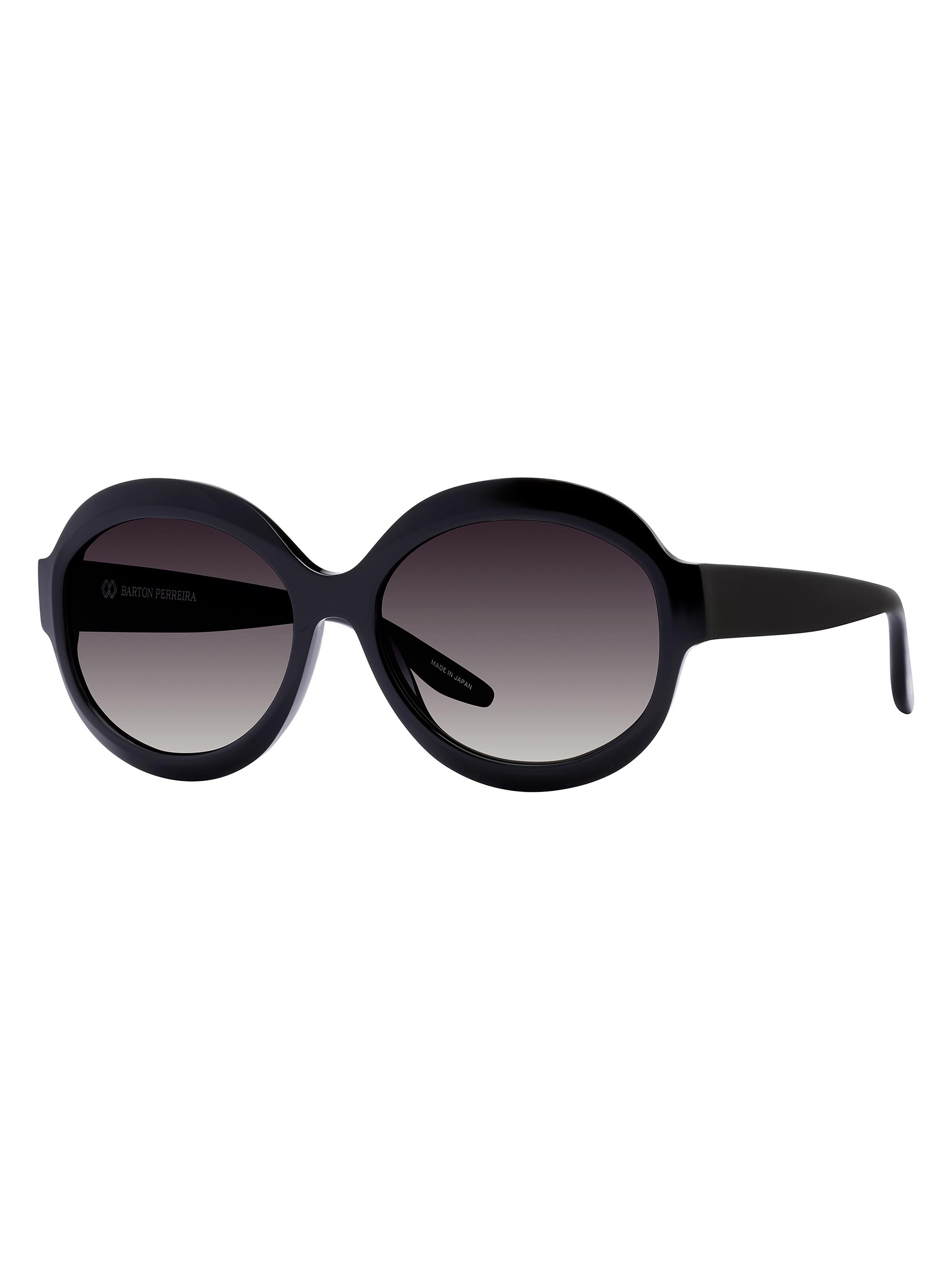 Barton Perreira Women's Orleandra 59MM Round Sunglasses - Black