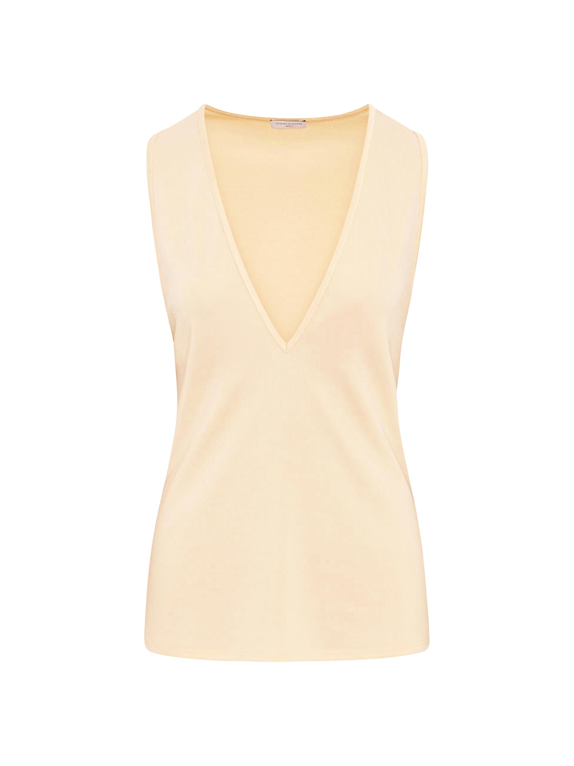 Artemis Diciero Women's Doxa Oversized Girlfriend Tank - Daphodil