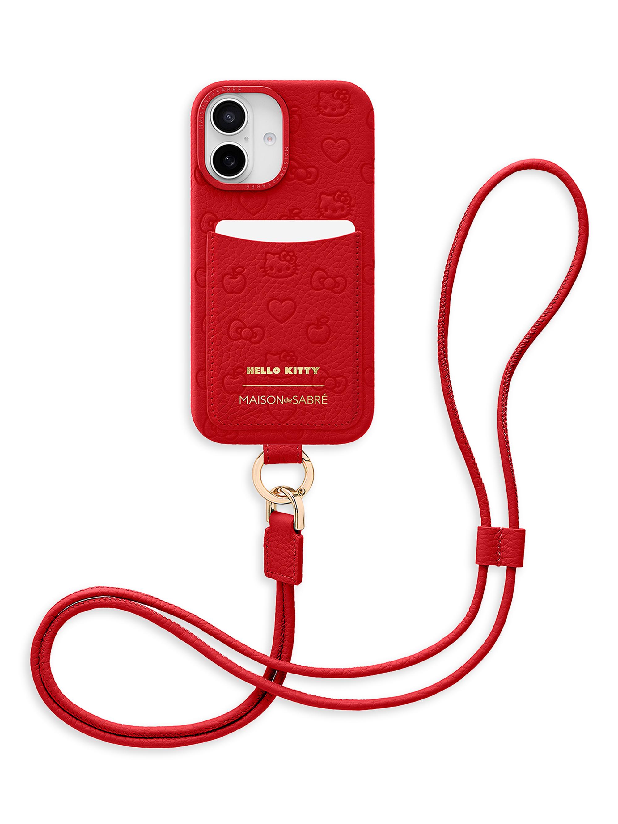 Maison de Sabre Hello Kitty Sling Phone Case (iPhone 16) | Saks