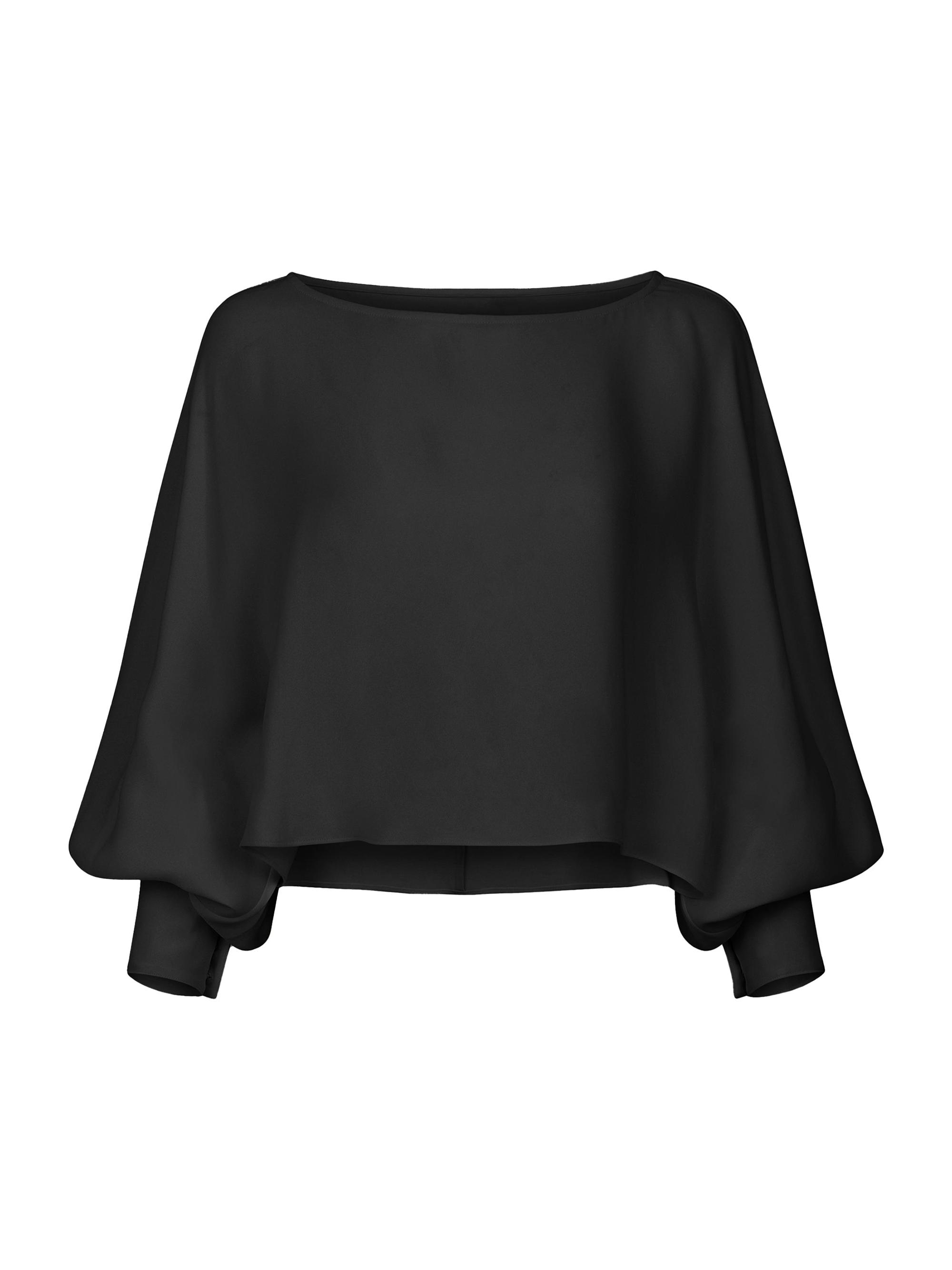 Careste Women's Carole Boatneck Bolero Top - Black