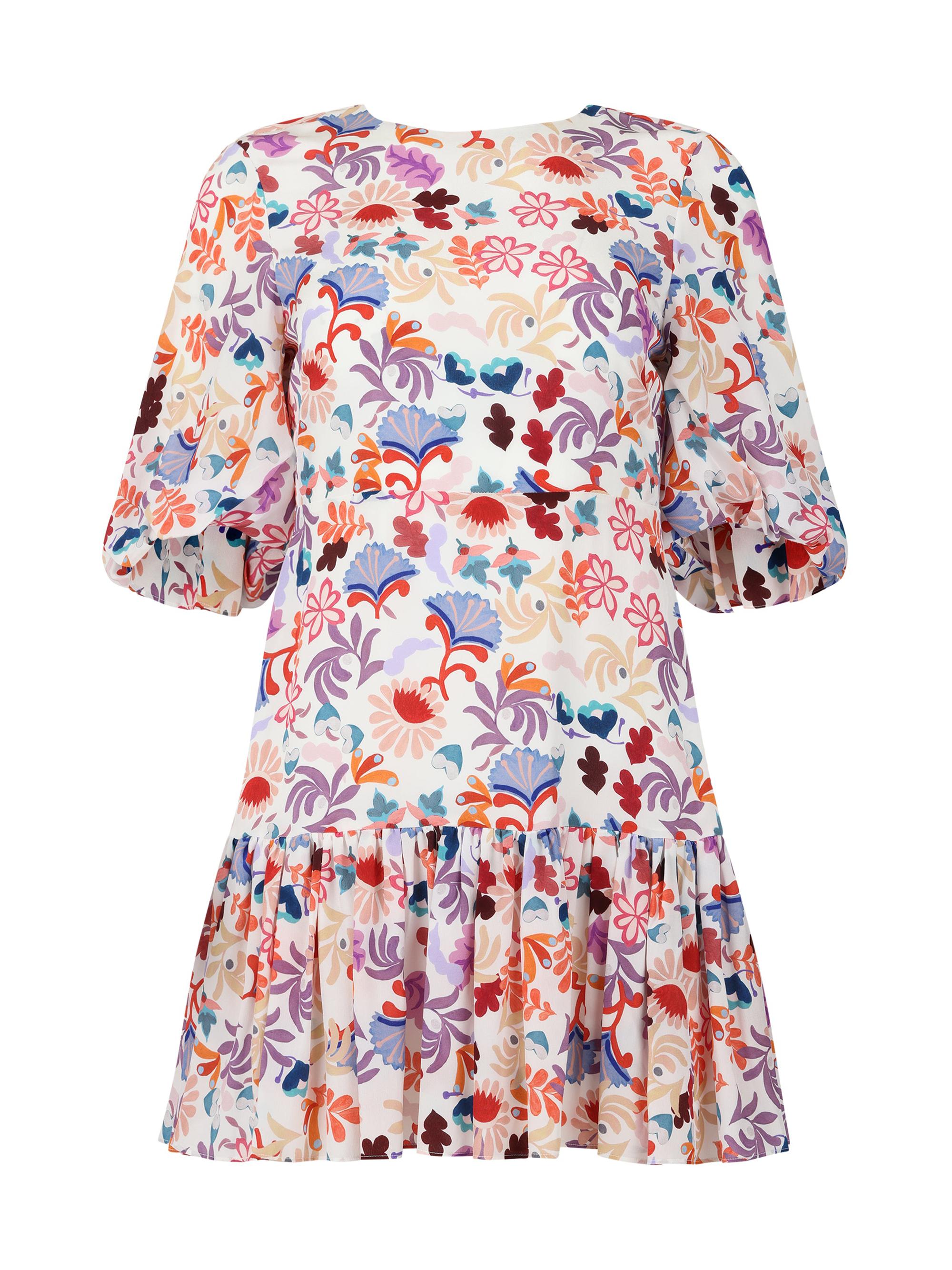 Careste Women's Anika Mini Tea Dress - Vintage Garden