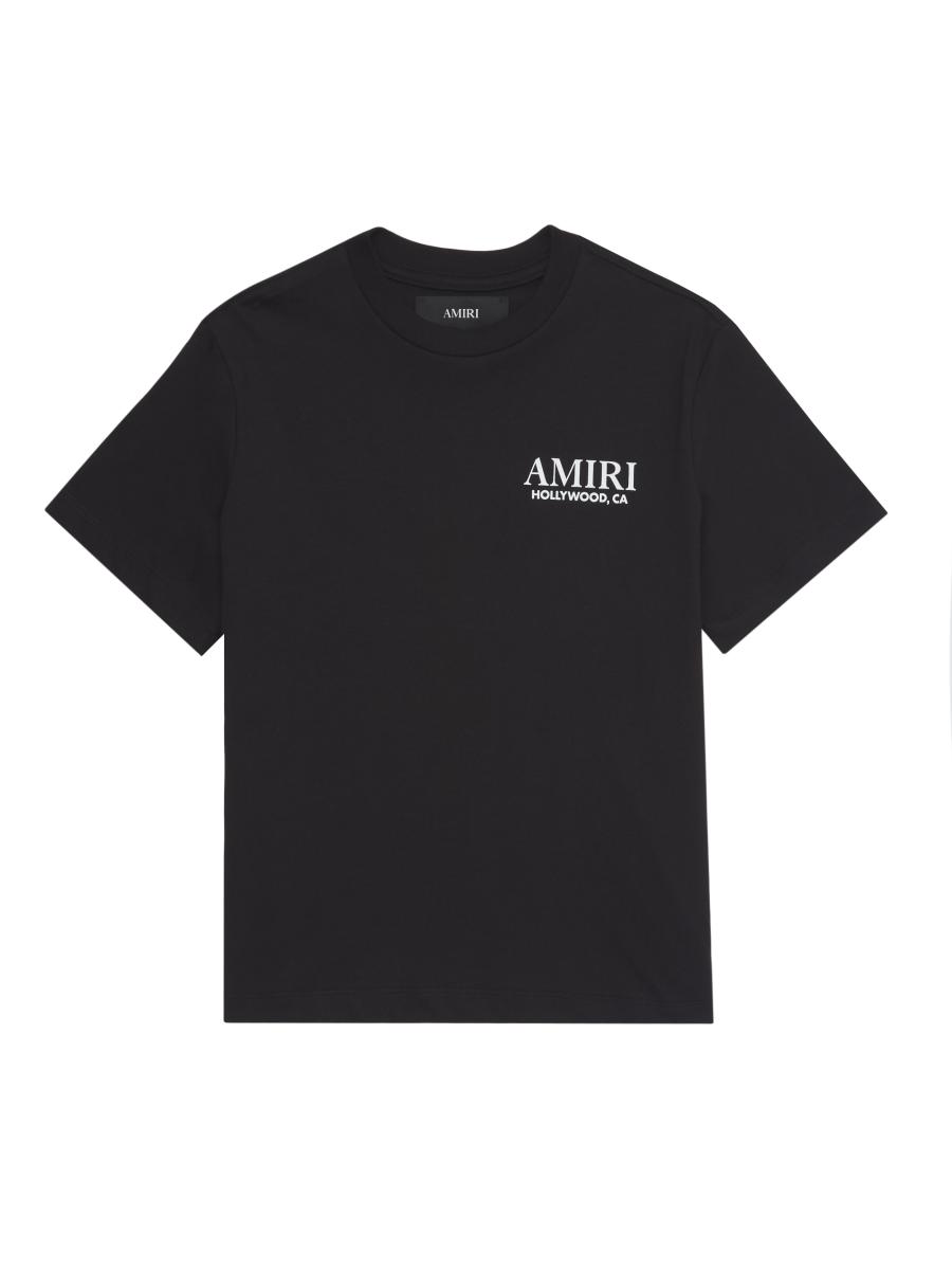 【国内正規】AMIRI STACKED TEE Lサイズ アミリ AMIRI（アミリ） BONES STACKED TEE/ボーンプリント ロゴ Tシャツ