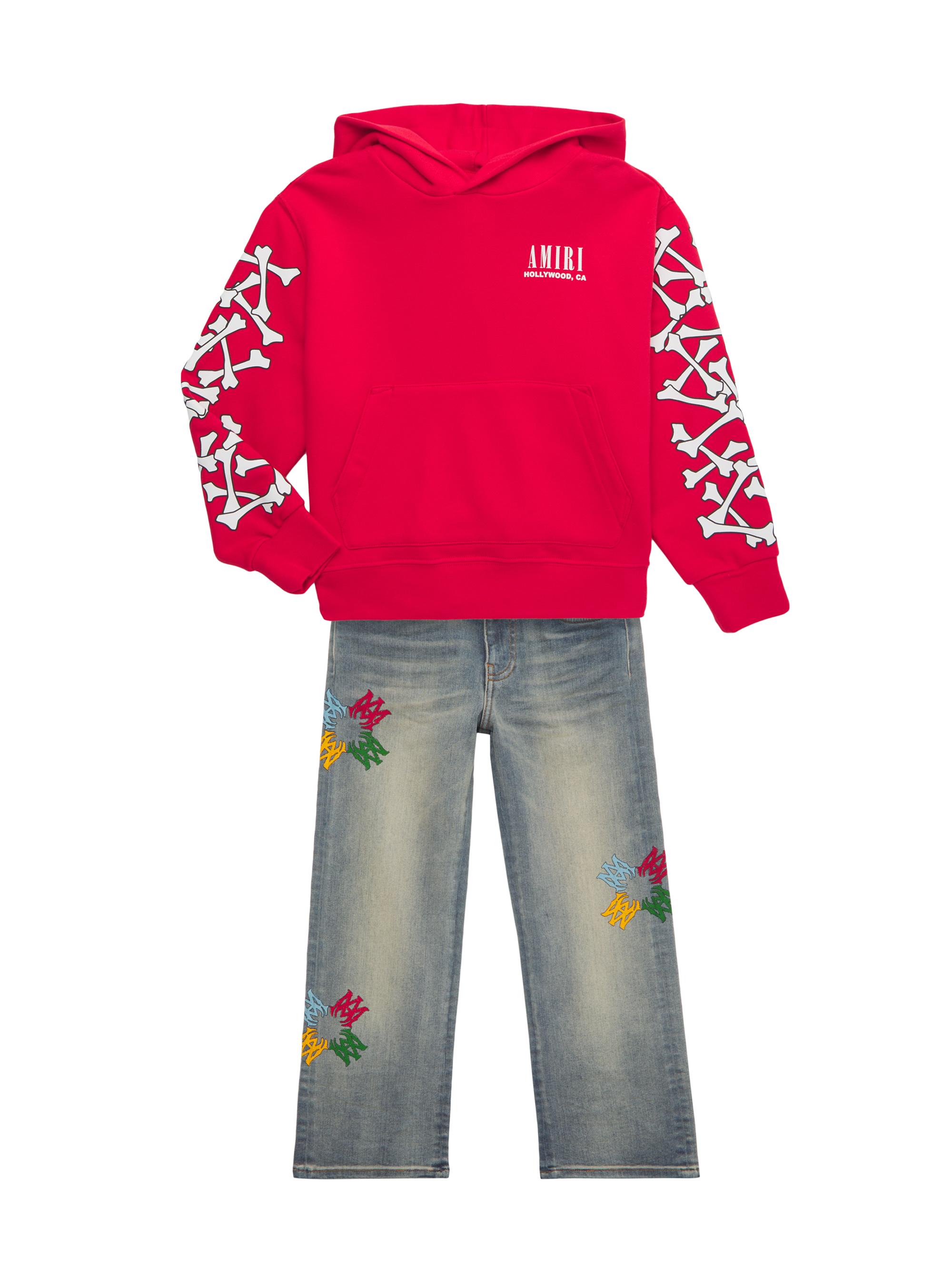 Amiri Little Kid's & Kid's Logo Bones Hoodie | Saks Fifth Avenue