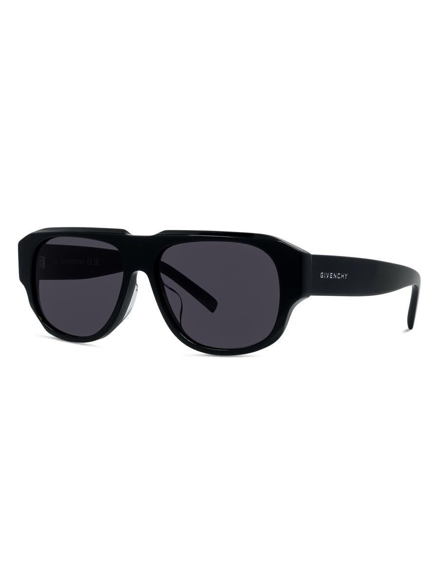 Givenchy GV Day 55MM Rectangular Sunglasses | Saks Fifth Avenue