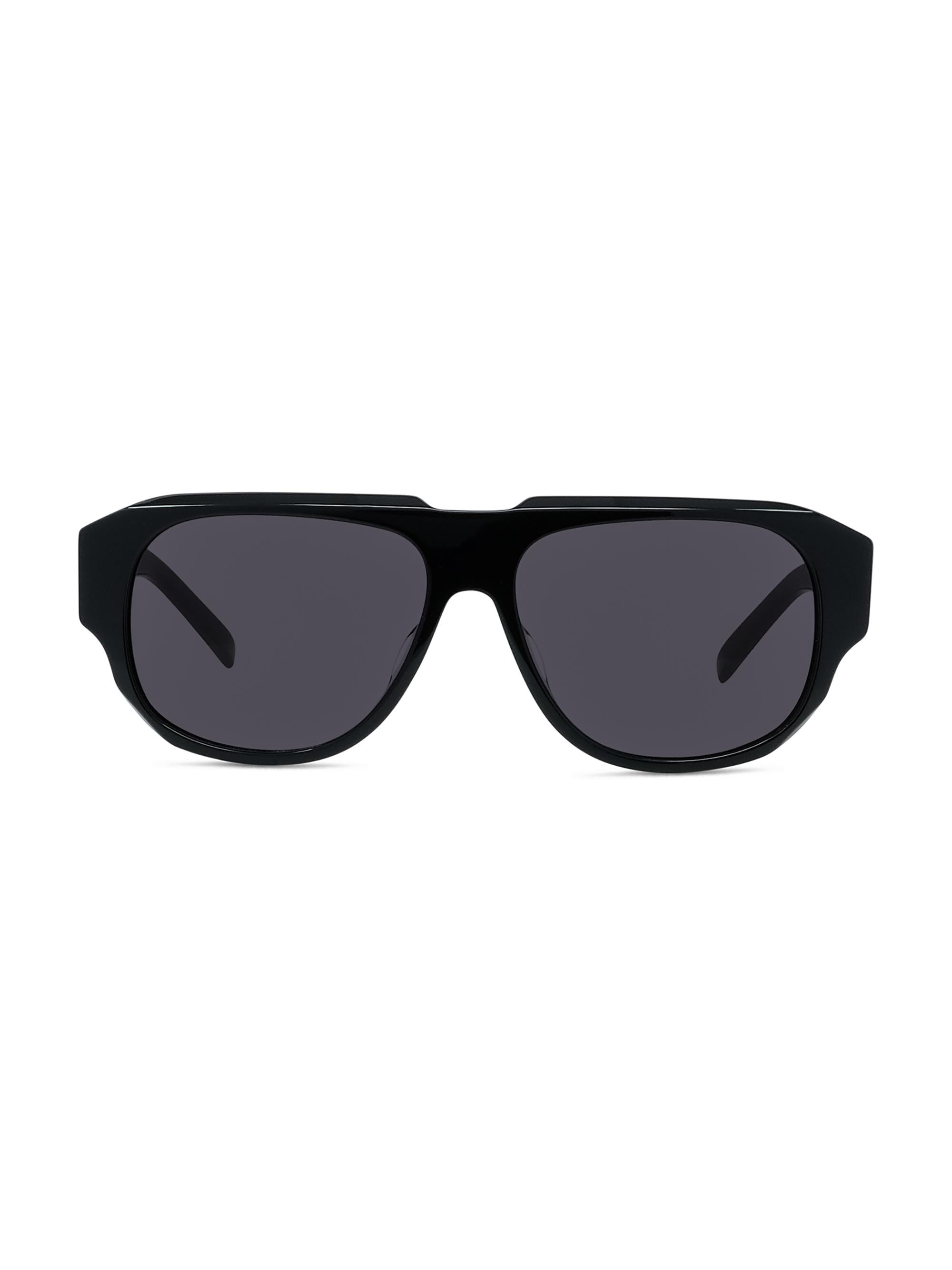 Givenchy GV Day 55MM Rectangular Sunglasses | Saks Fifth Avenue
