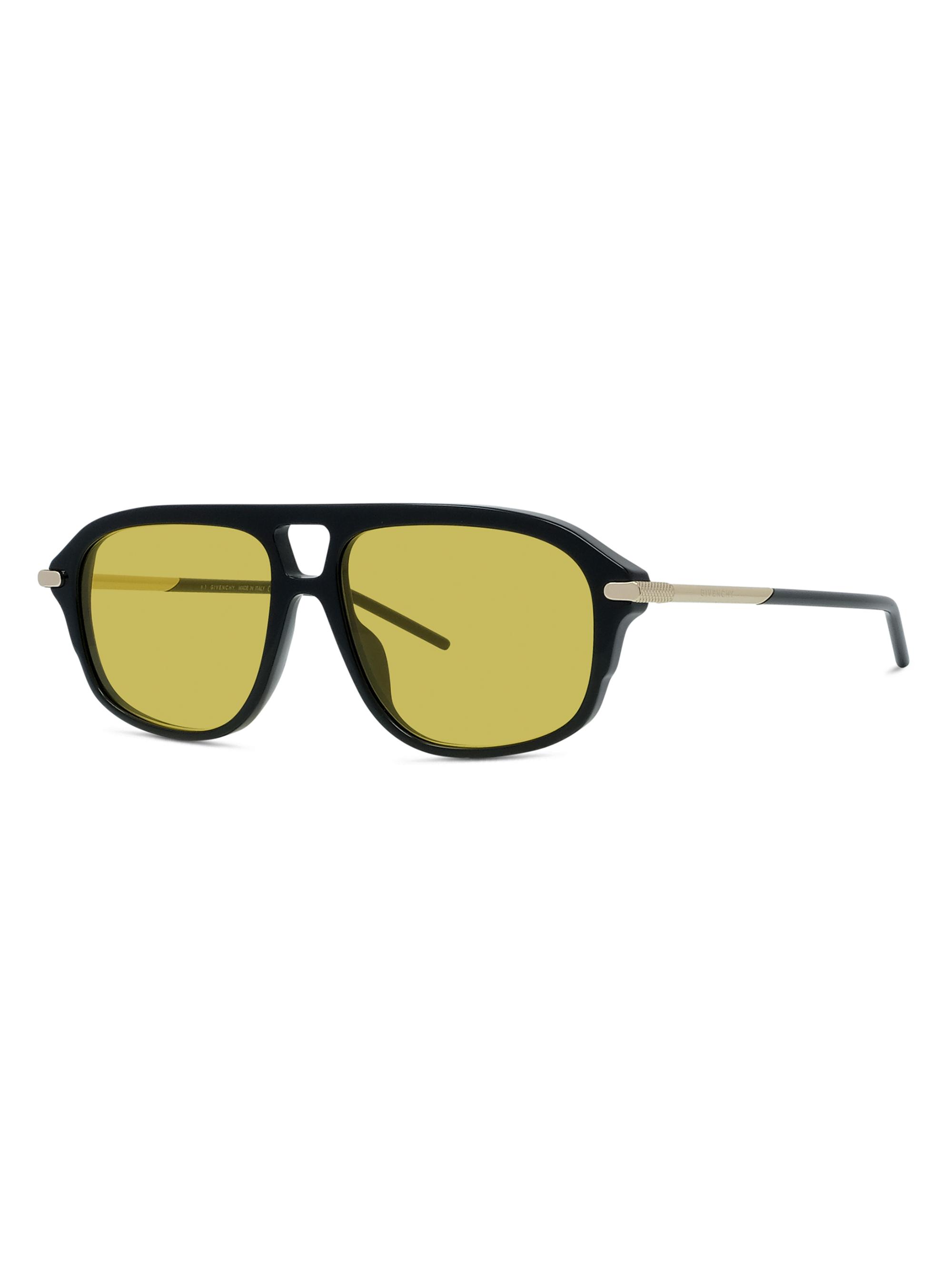 Givenchy Men's GV One 57MM Aviator Sunglasses - Black Roviex | Thumbnail 9