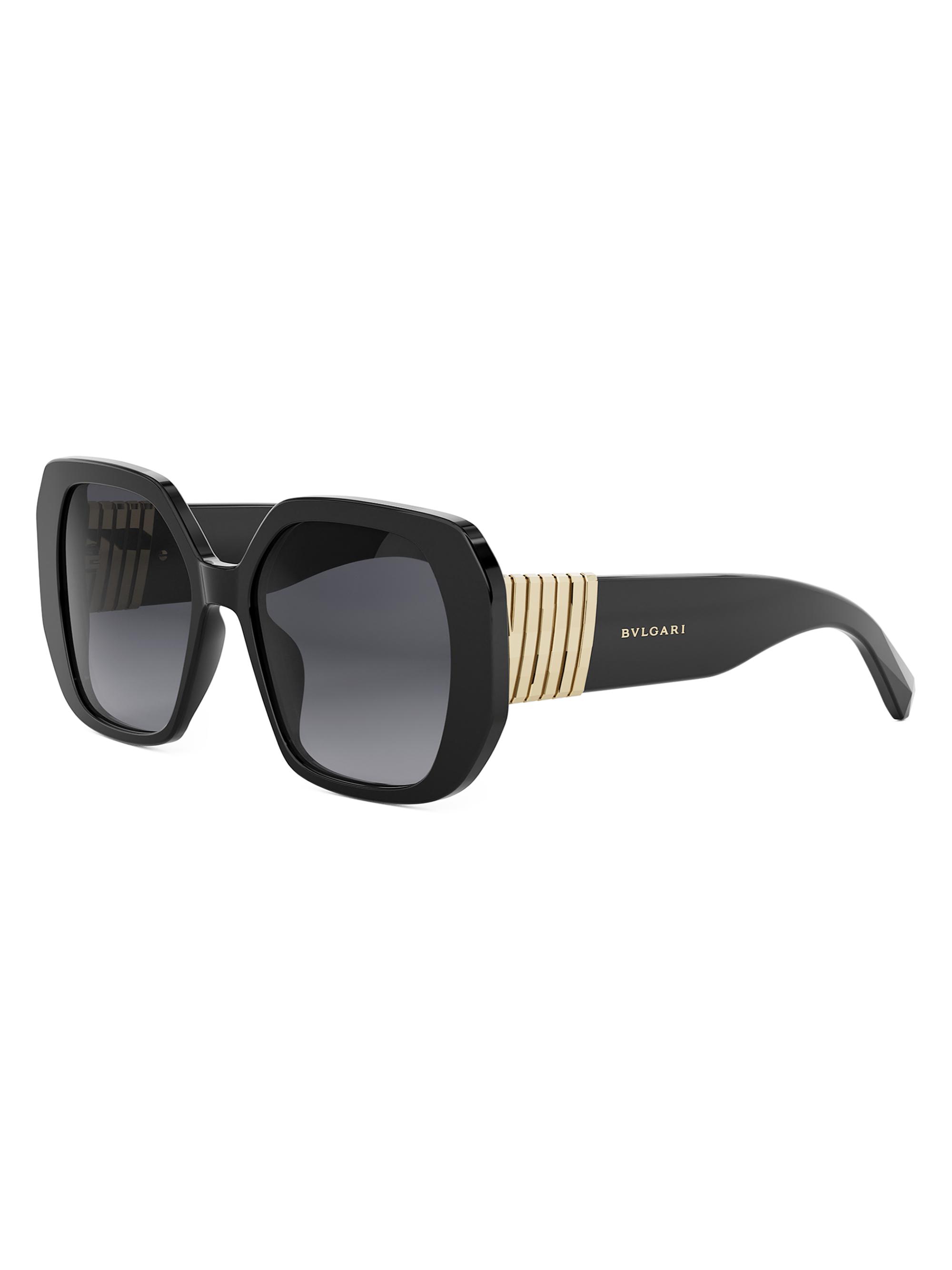 BVLGARI Serpenti Forever 56MM Pilot Sunglasses | Saks Fifth Avenue