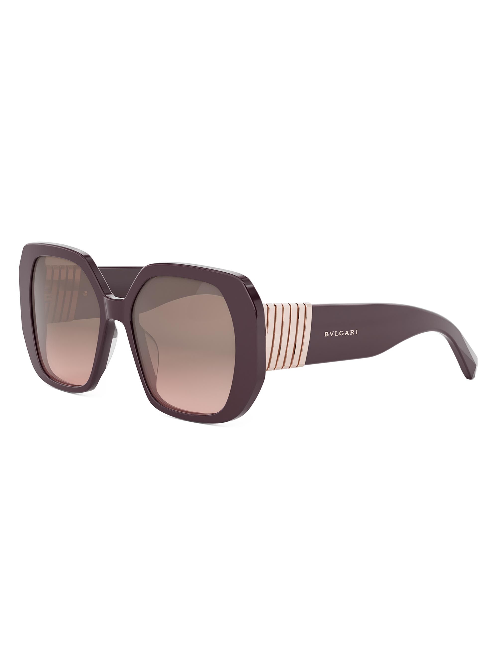 BVLGARI Women's Tubogas 54MM Butterfly Sunglasses - Violet