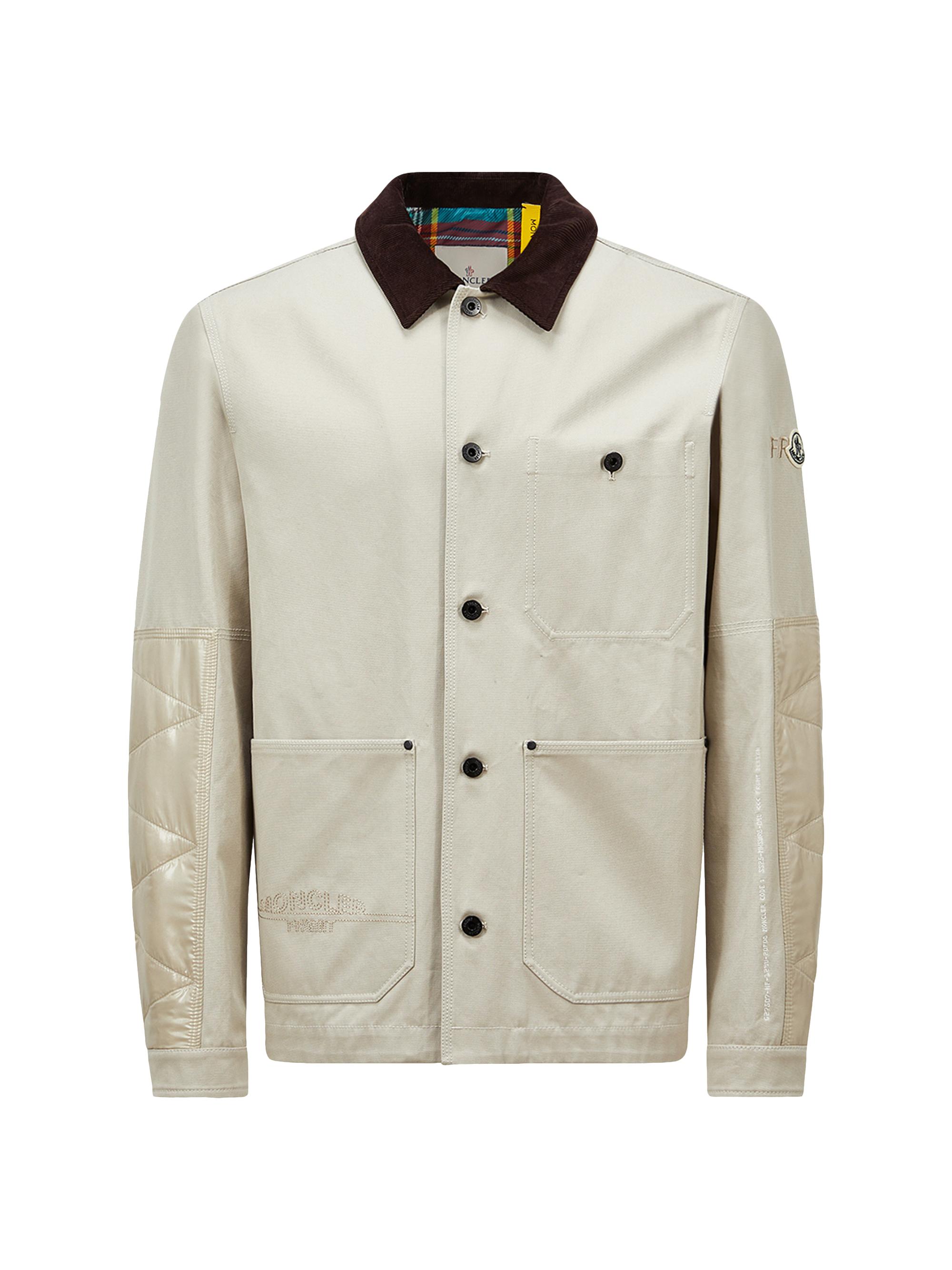 Moncler Genius Men's Moncler x FRGMT Geike Shacket in Cotton - Beige