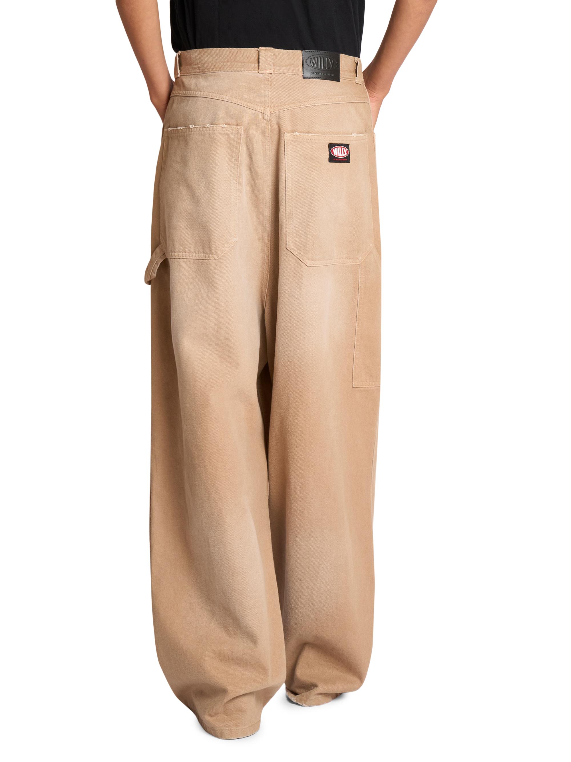 roughlow ヴェルソー high-waist wide salopette Willy Chavarria XL Carpenter Jeans | Saks Fifth Avenue