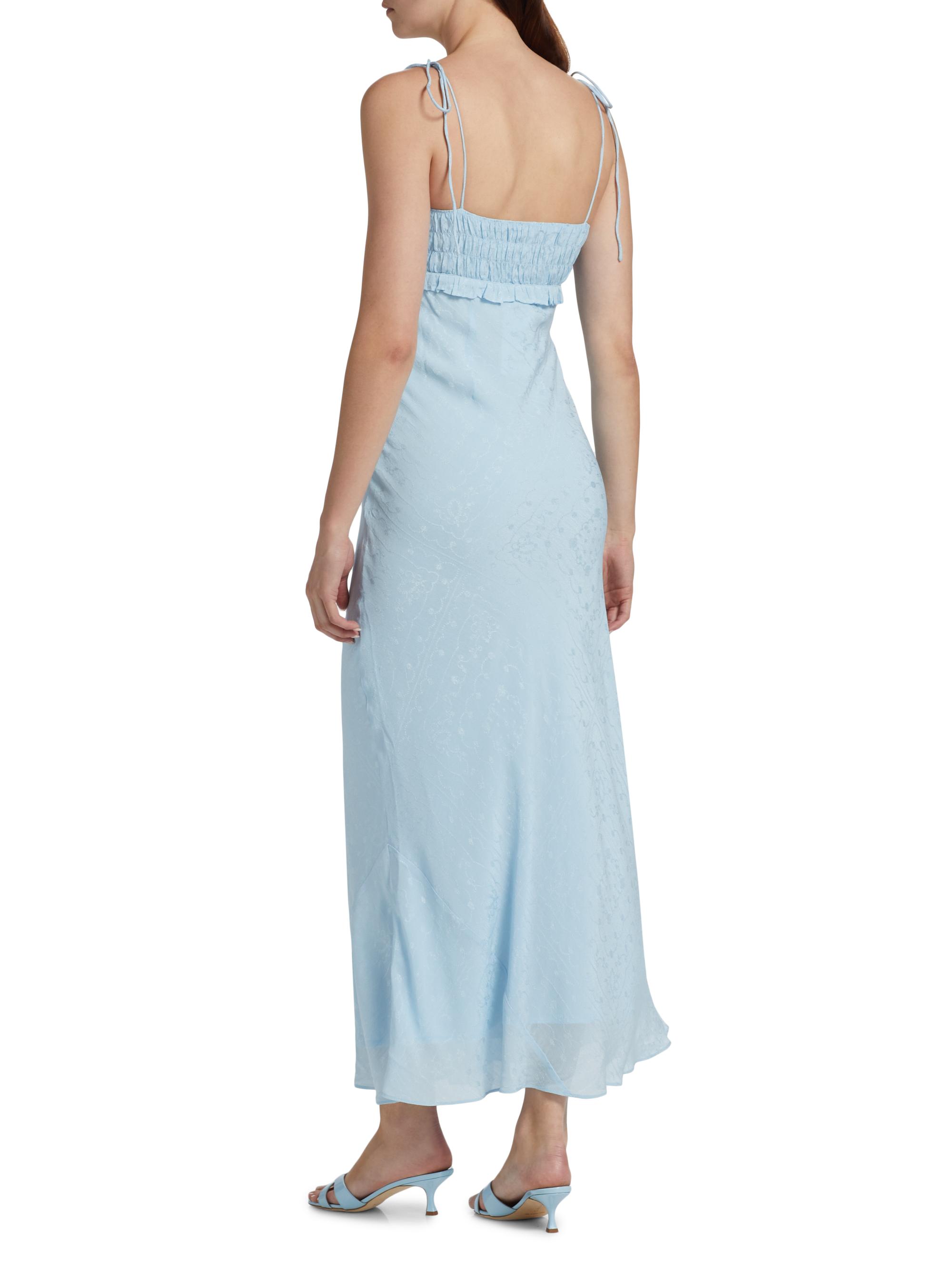 Damson Madder Isabella Slip Midi-Dress | Saks Fifth Avenue