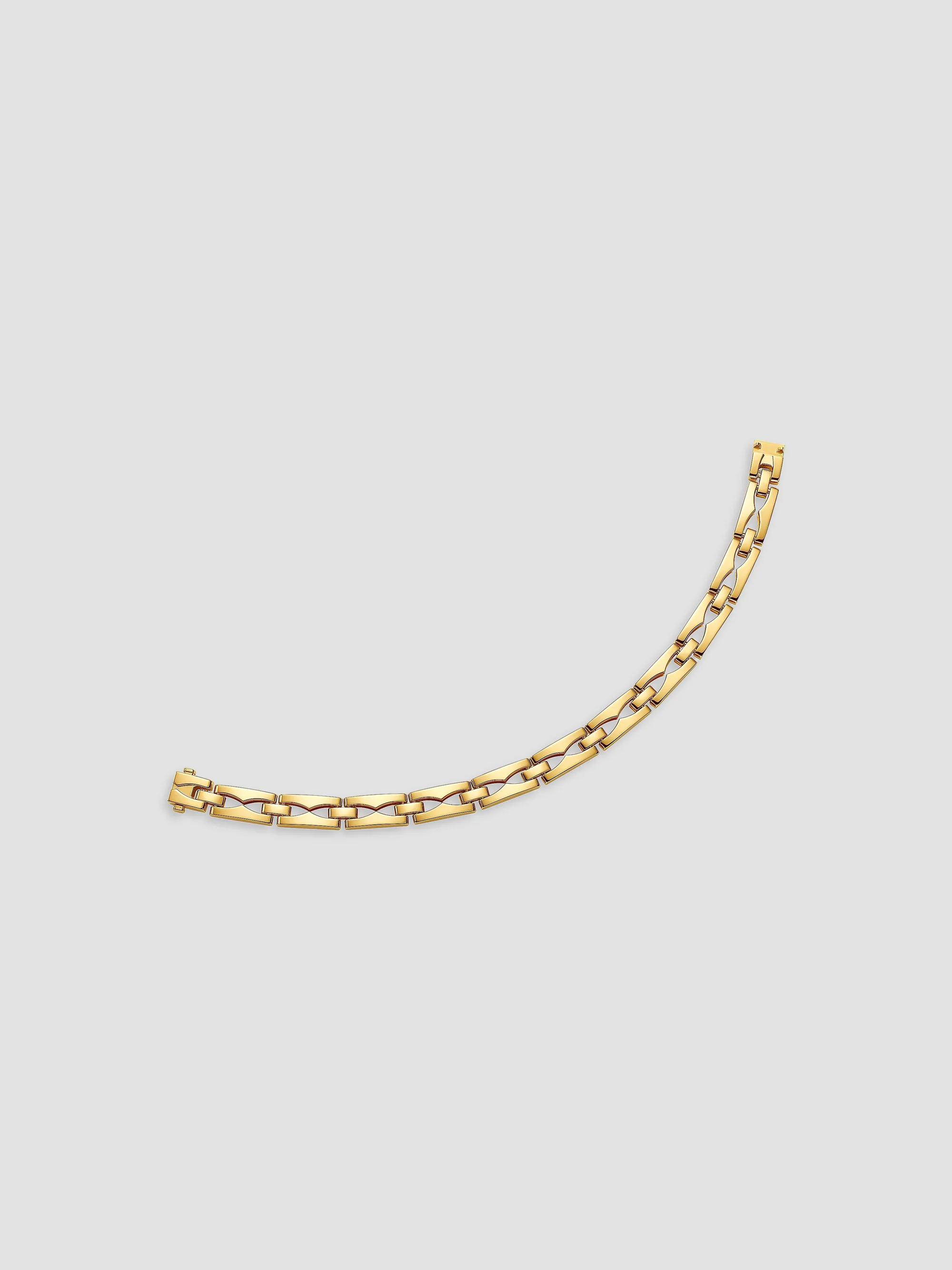BVLGARI B.zero1 18K Yellow Gold Chain Bracelet | Saks Fifth Avenue