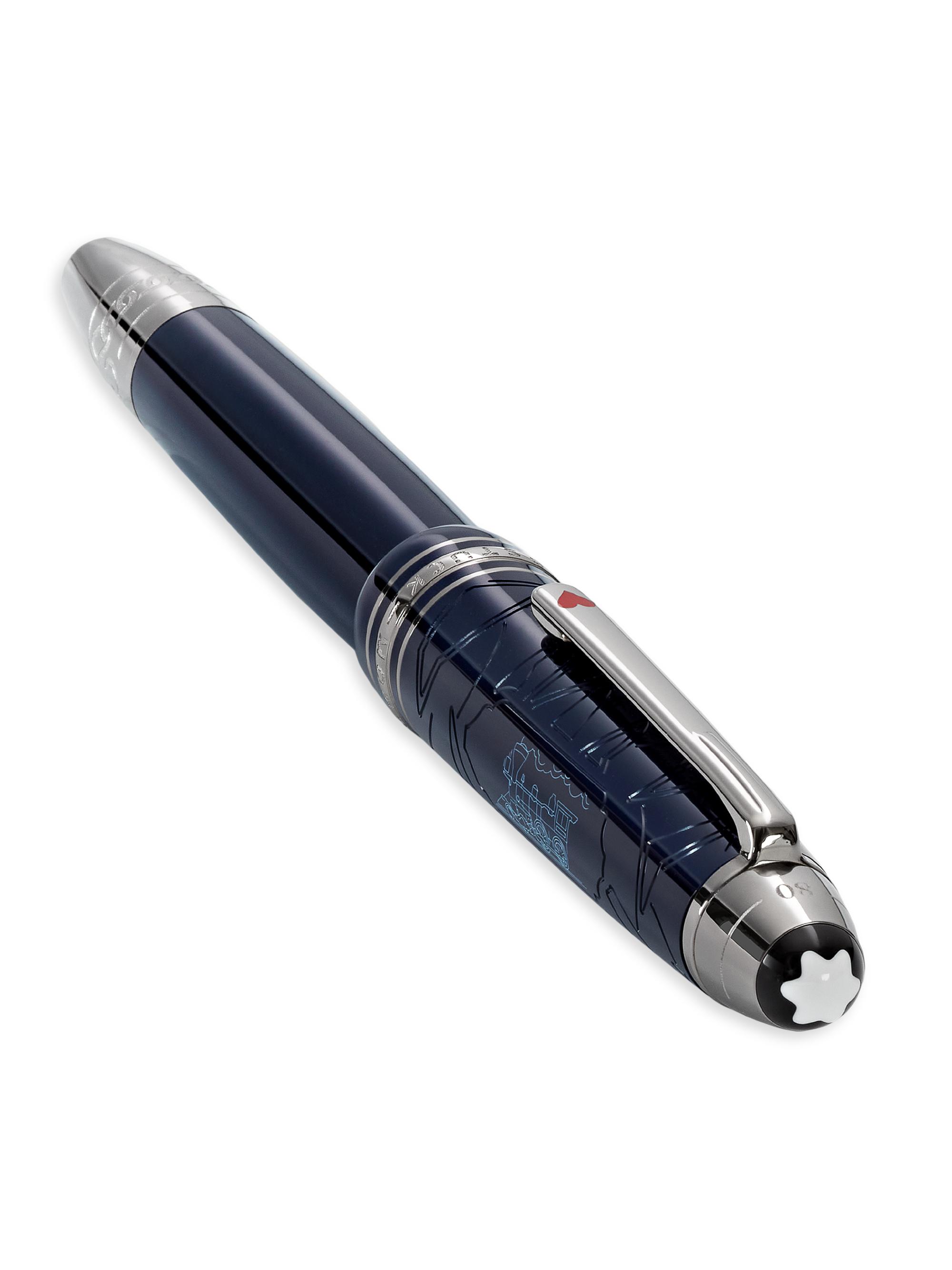 Montblanc Meisterstück Around The World In 80 Days Legrand Rollerball Pen - Blue | Thumbnail 4
