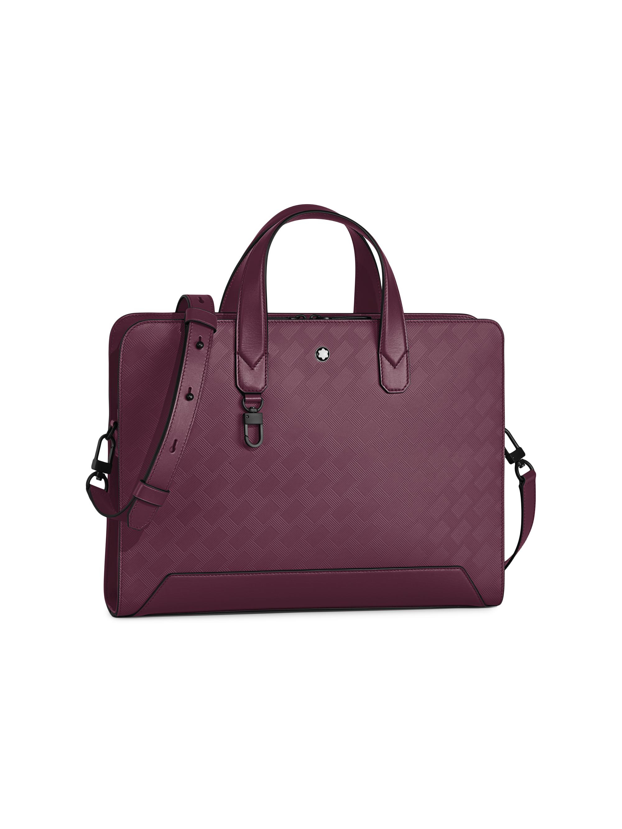 Montblanc Men's Extreme 3.0 Leather Briefcase - Dark Red