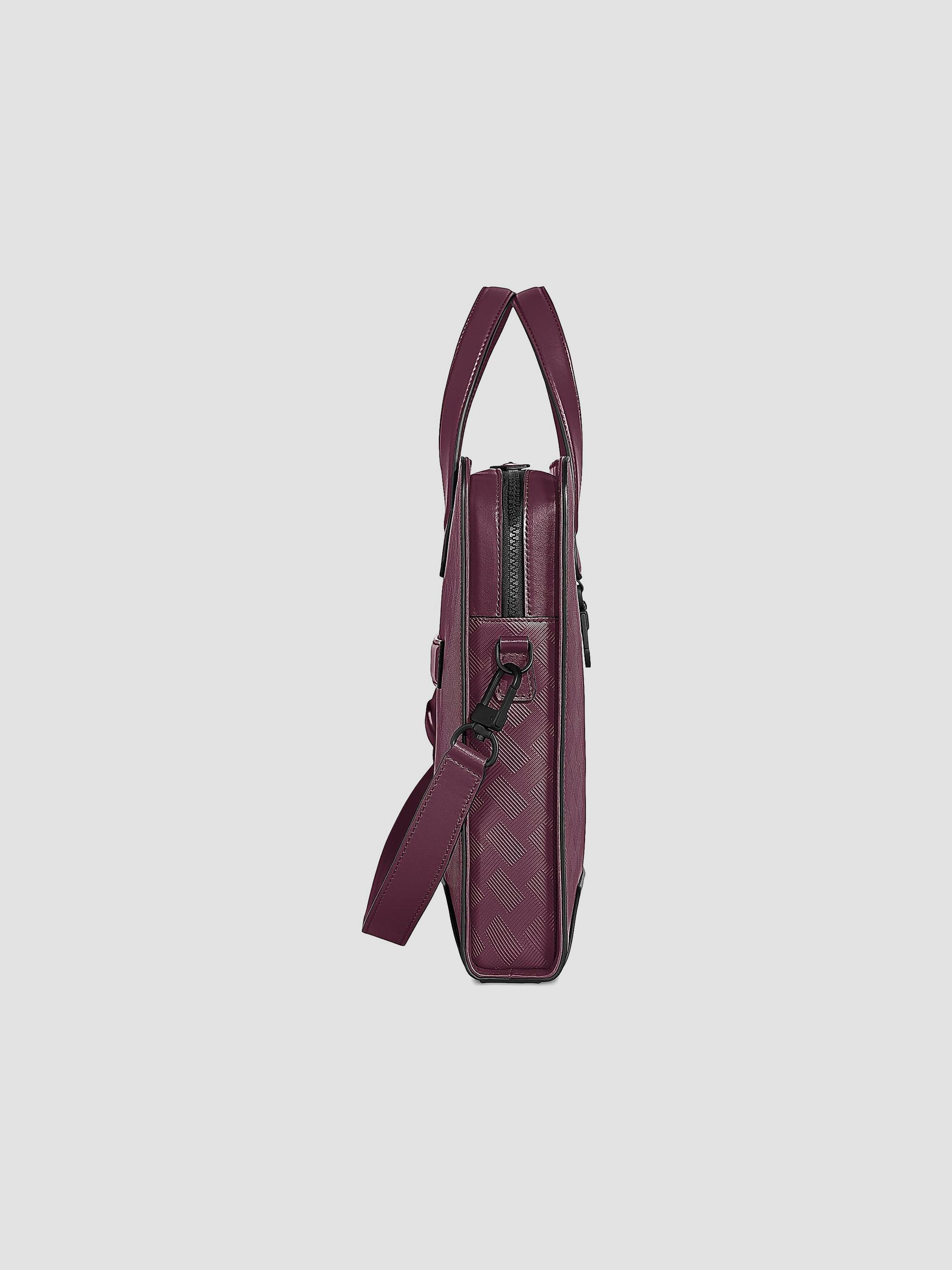 Montblanc Men's Extreme 3.0 Leather Briefcase - Dark Red | Thumbnail 2