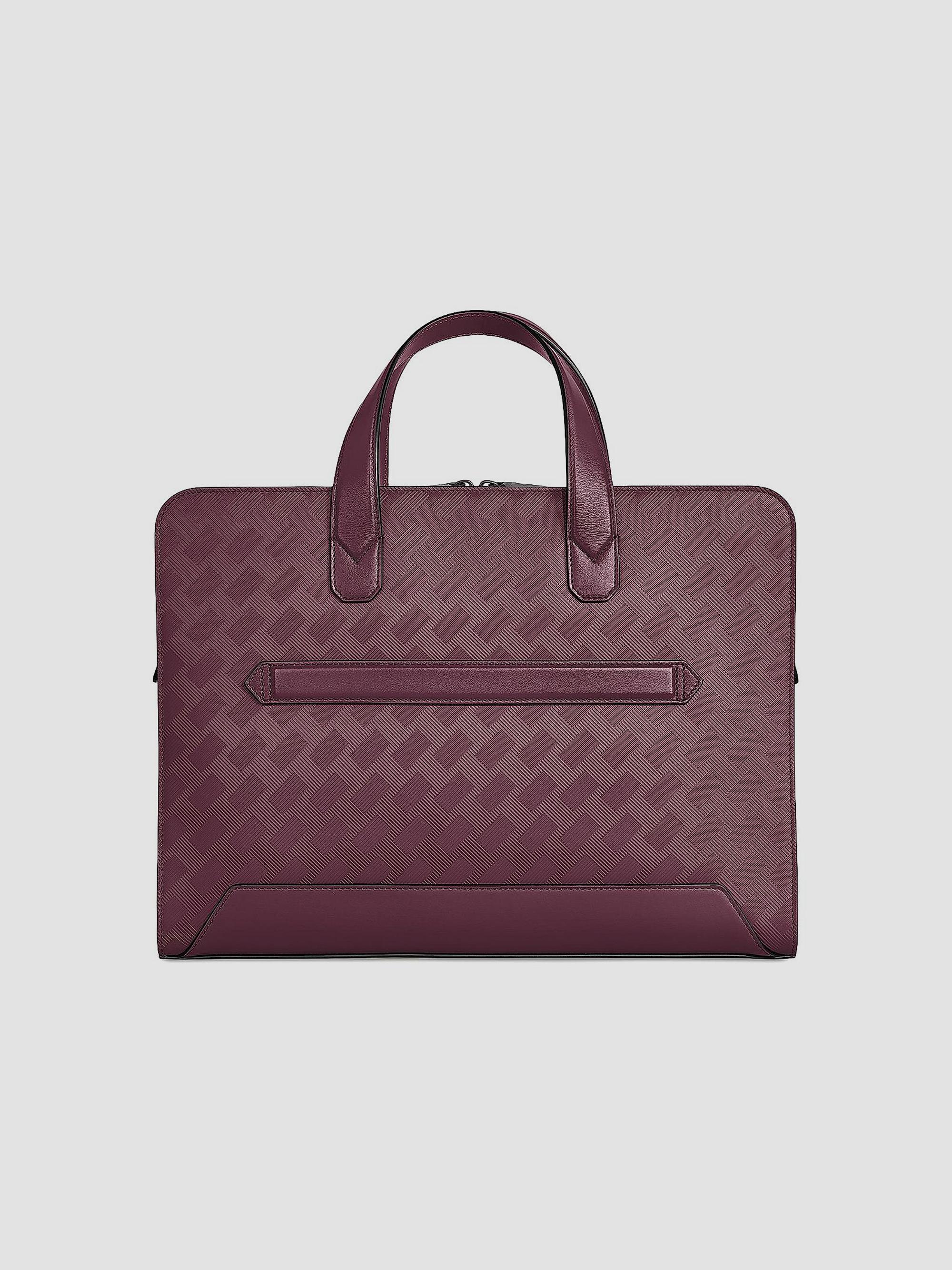 Montblanc Men's Extreme 3.0 Leather Briefcase - Dark Red | Thumbnail 3