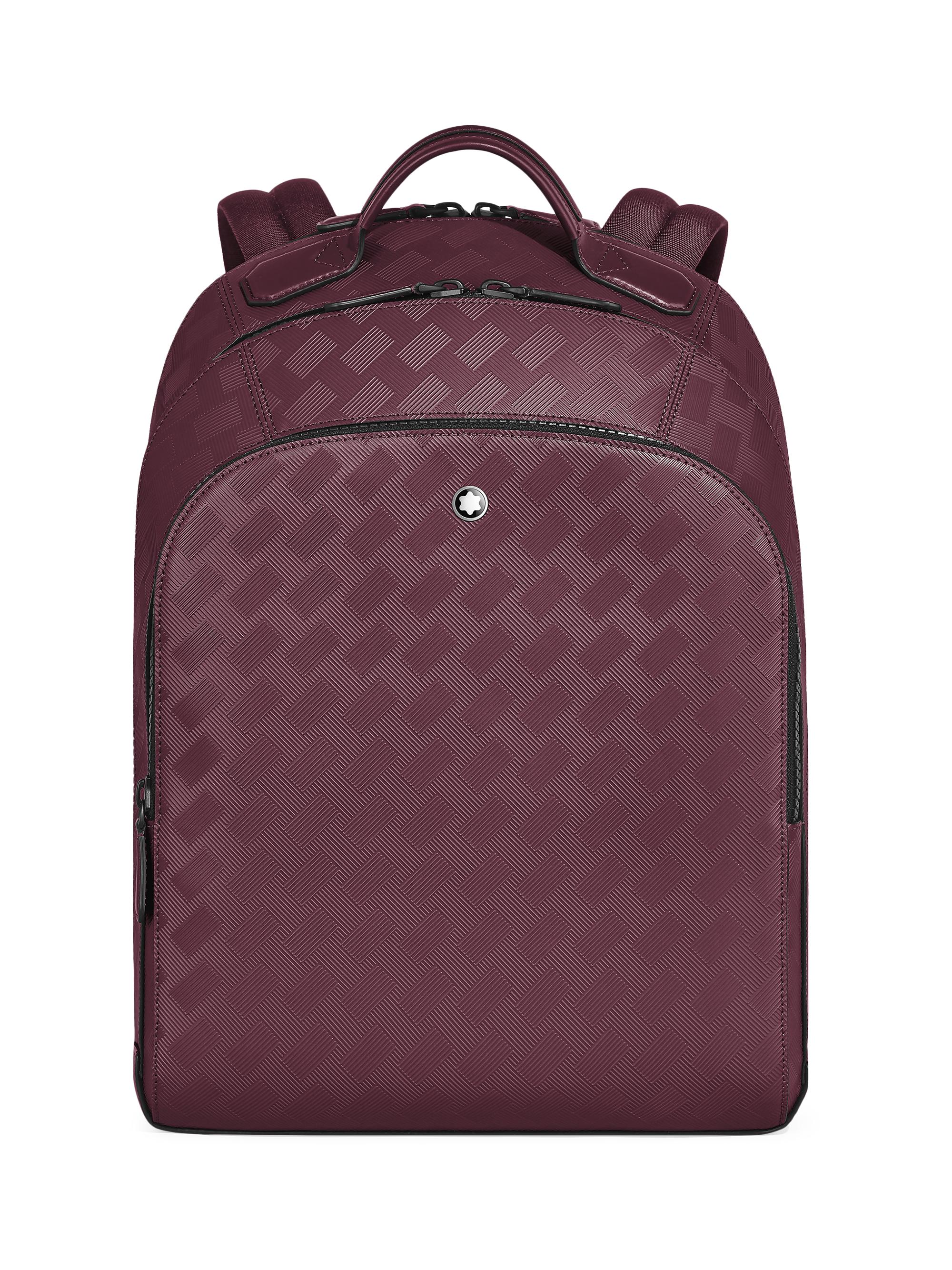 Montblanc Men's Extreme 3.0 Embossed Leather Backpack - Dark Red
