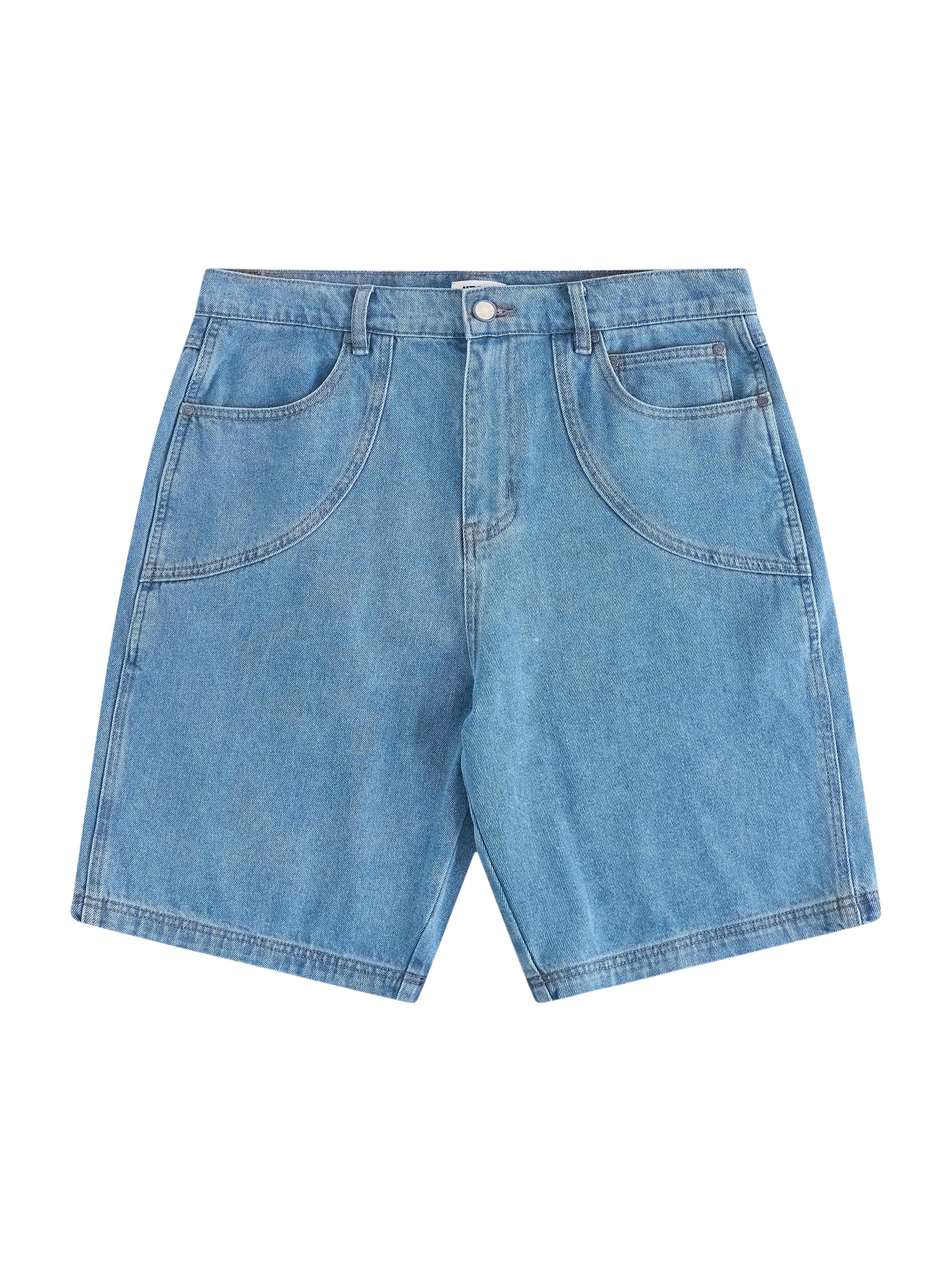 Krost Men's Mariner Denim Carpenter Shorts - Medium Wash
