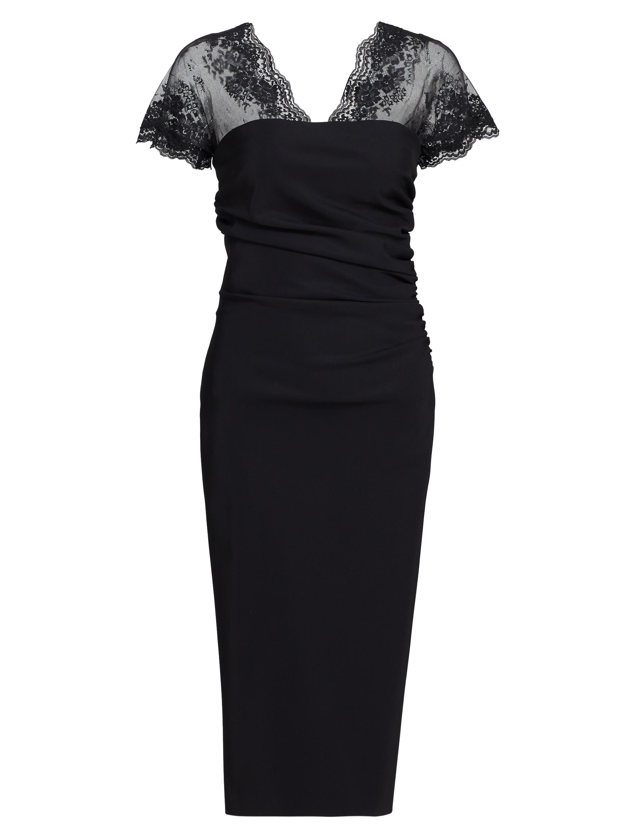 Chiara Boni La Petite Robe Women's Genic Lace Midi-Dress - Black