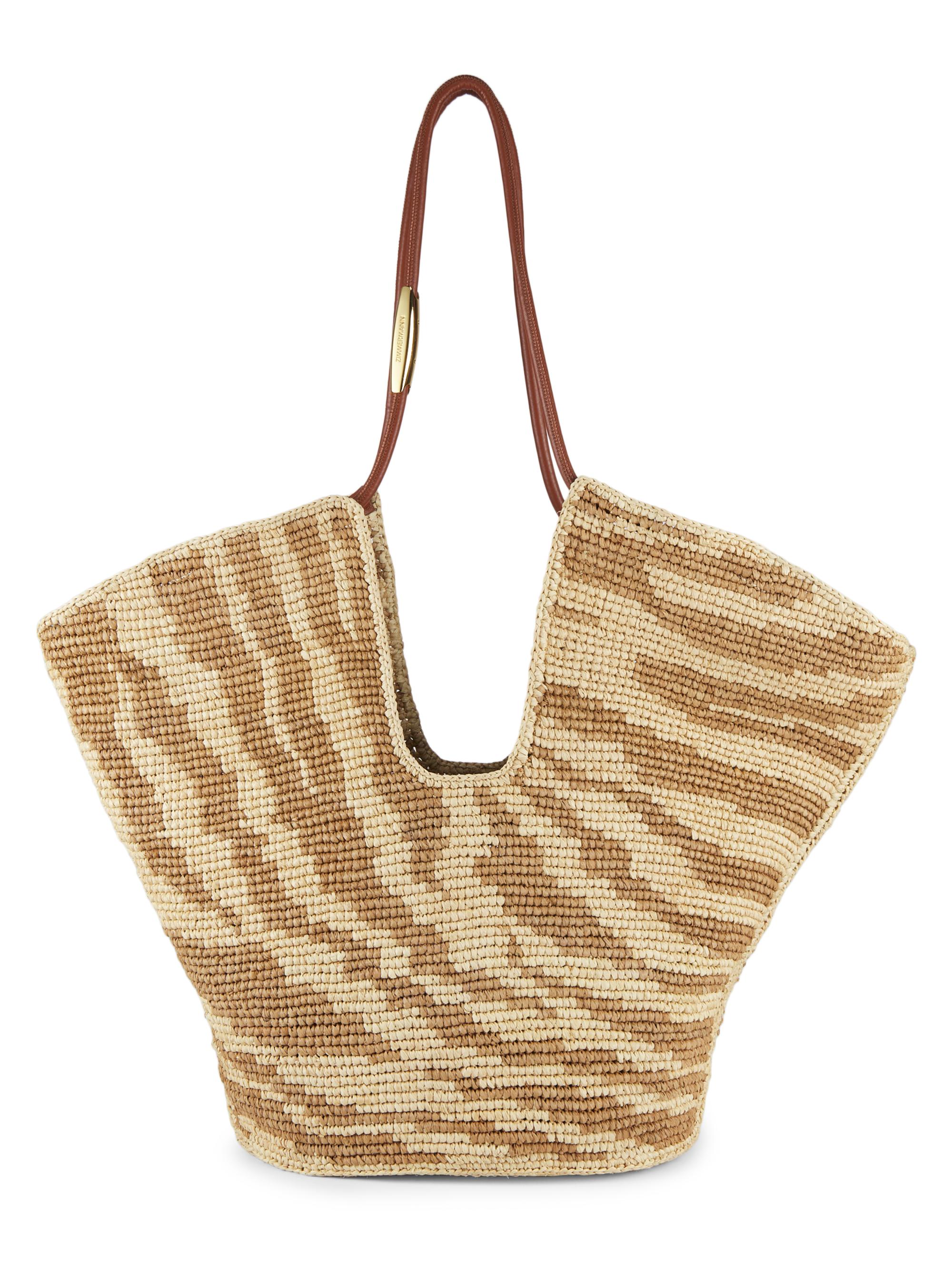 Zimmermann Medium Goldentime Fringe Tote Bag | Saks Fifth Avenue