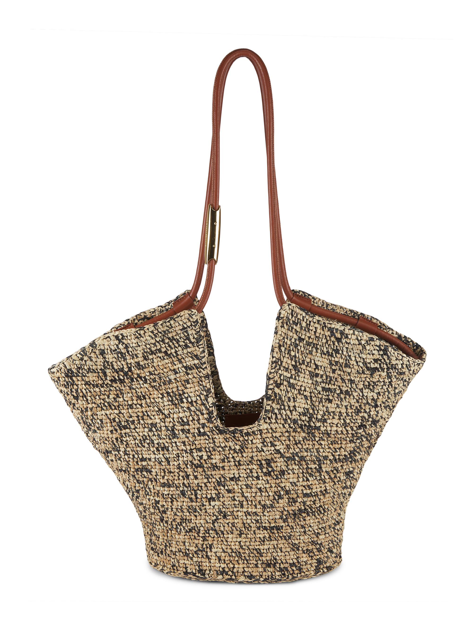 Zimmermann Women's  Goldentime Raffia Tote Bag - Natural Mouline