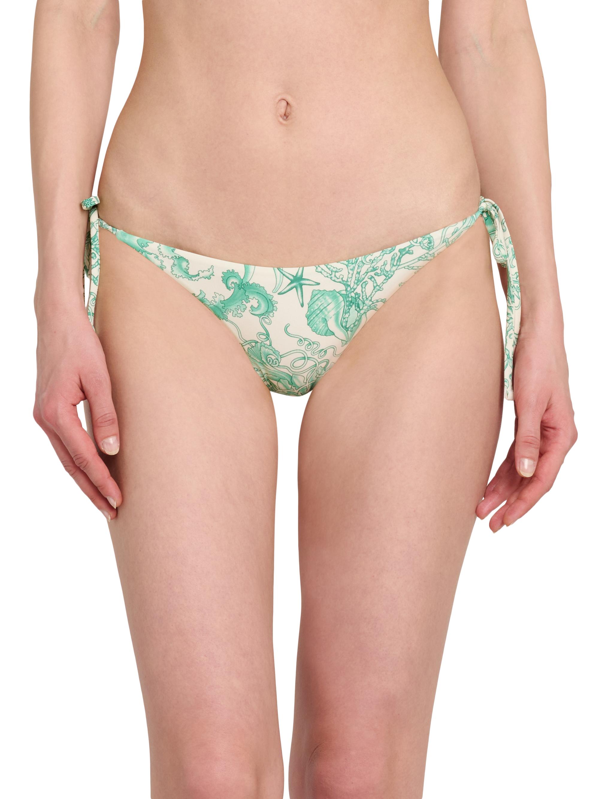 VERSACE Barocco Print 水着 Versace Underwater Barocco-Print Bikini Bottom | Saks Fifth Avenue