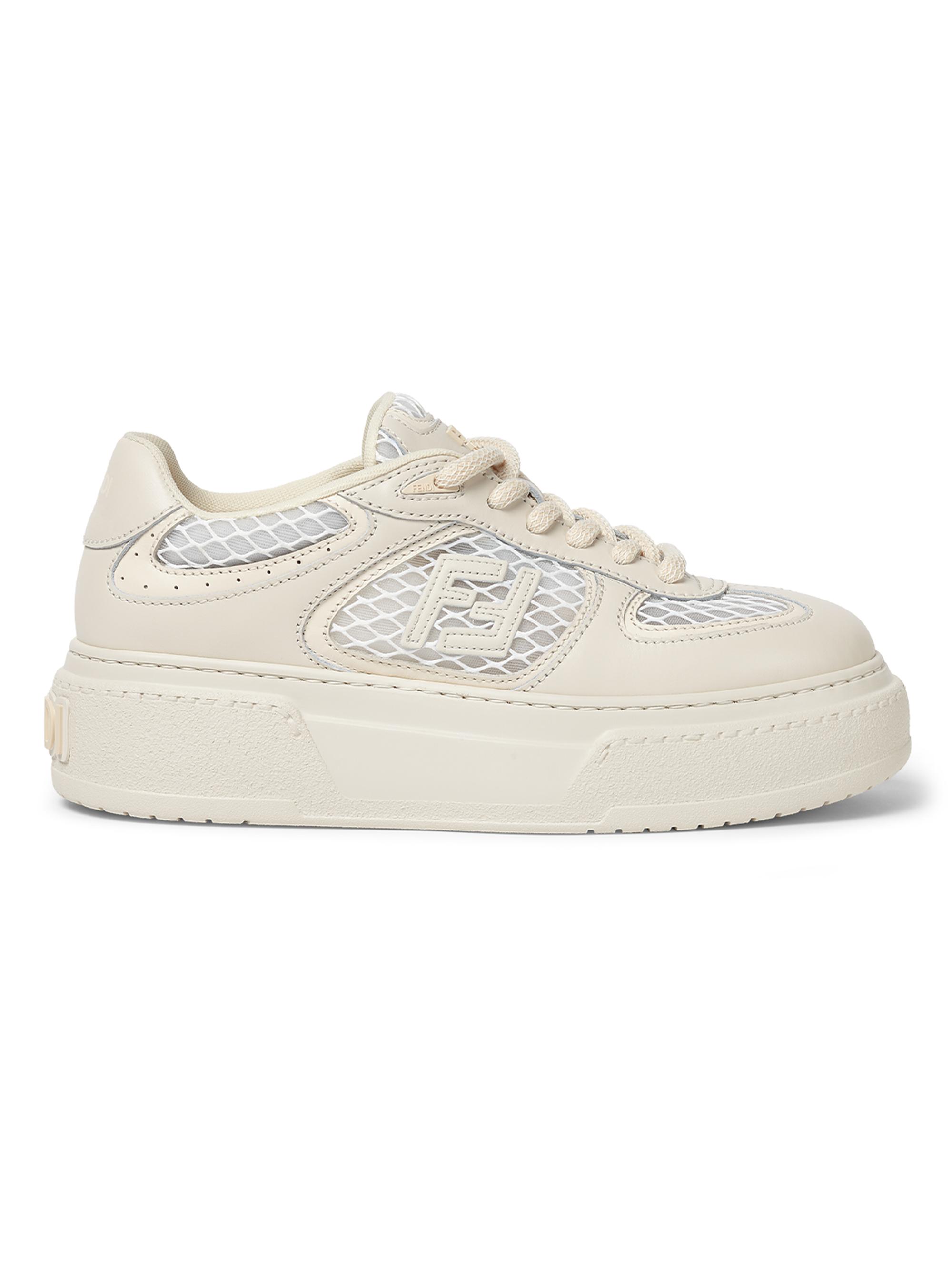 Fendi Women's Match Platform Sneakers - White Bianco