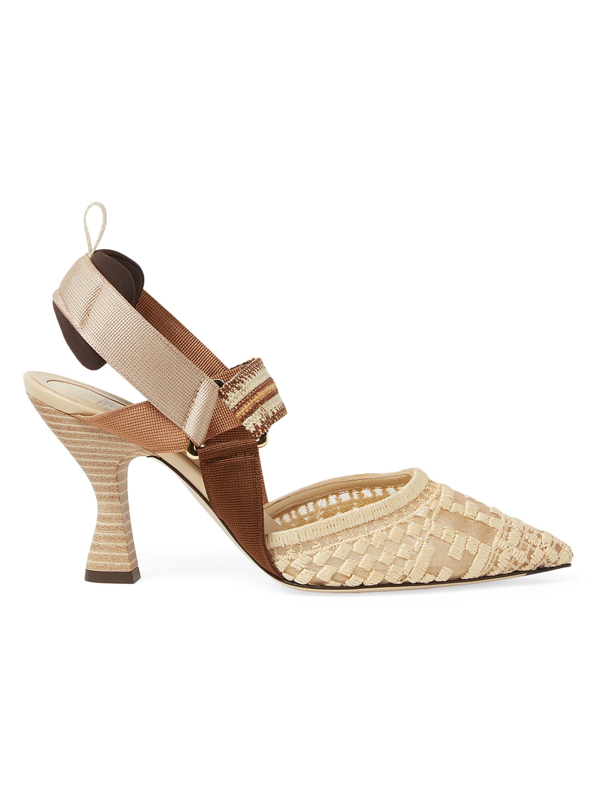 Fendi Colibri 85MM Mesh Pumps | Saks Fifth Avenue