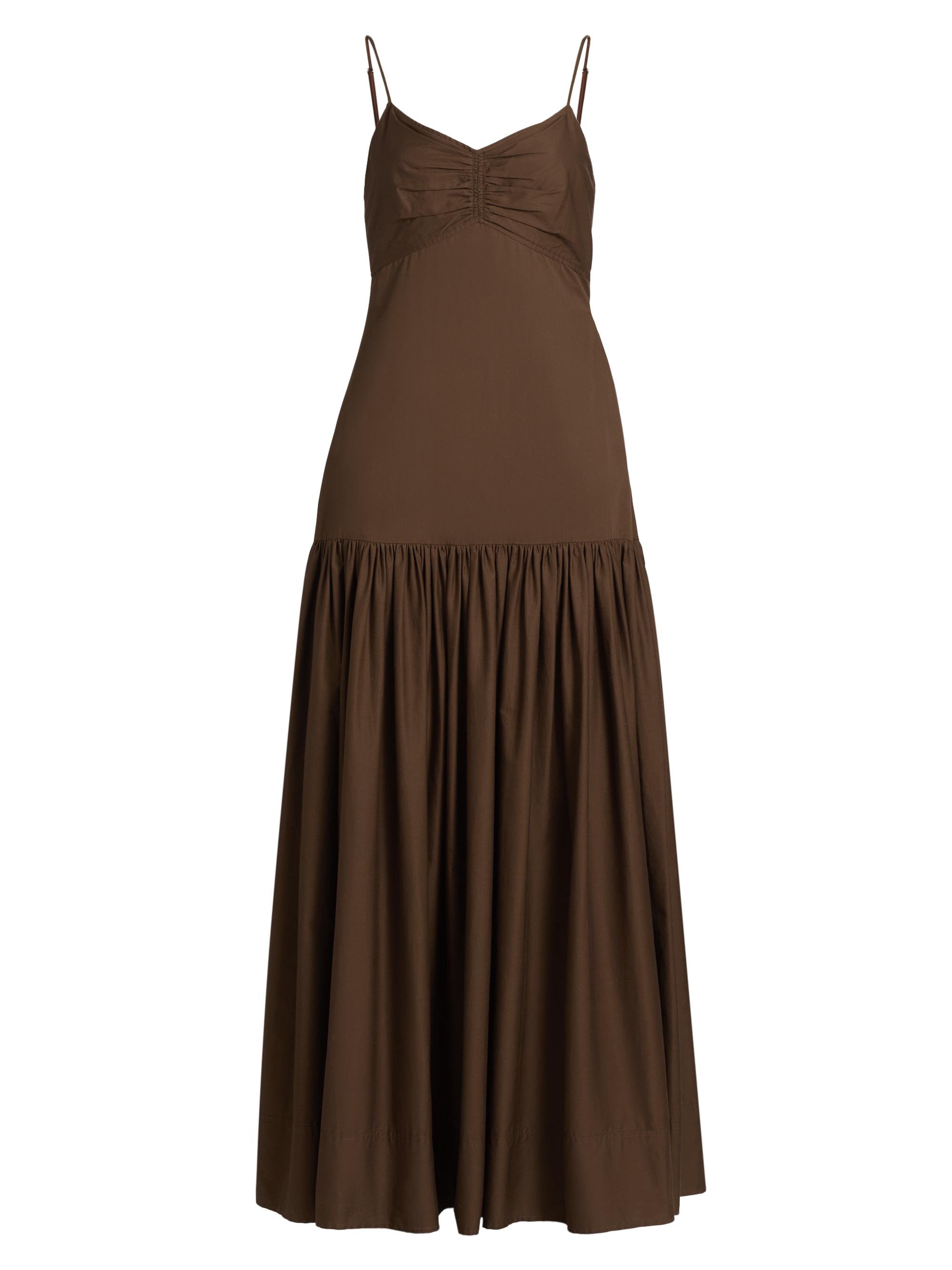 A.L.C. Women's Harper Cotton Maxi Dress - Milk Chocolate