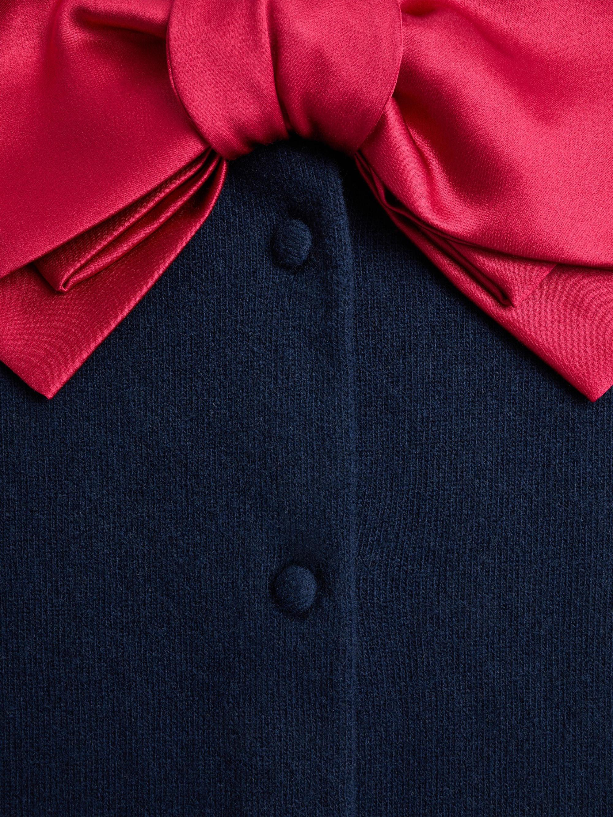 Valentino Garavani Cardigan with Bow | Saks Fifth Avenue