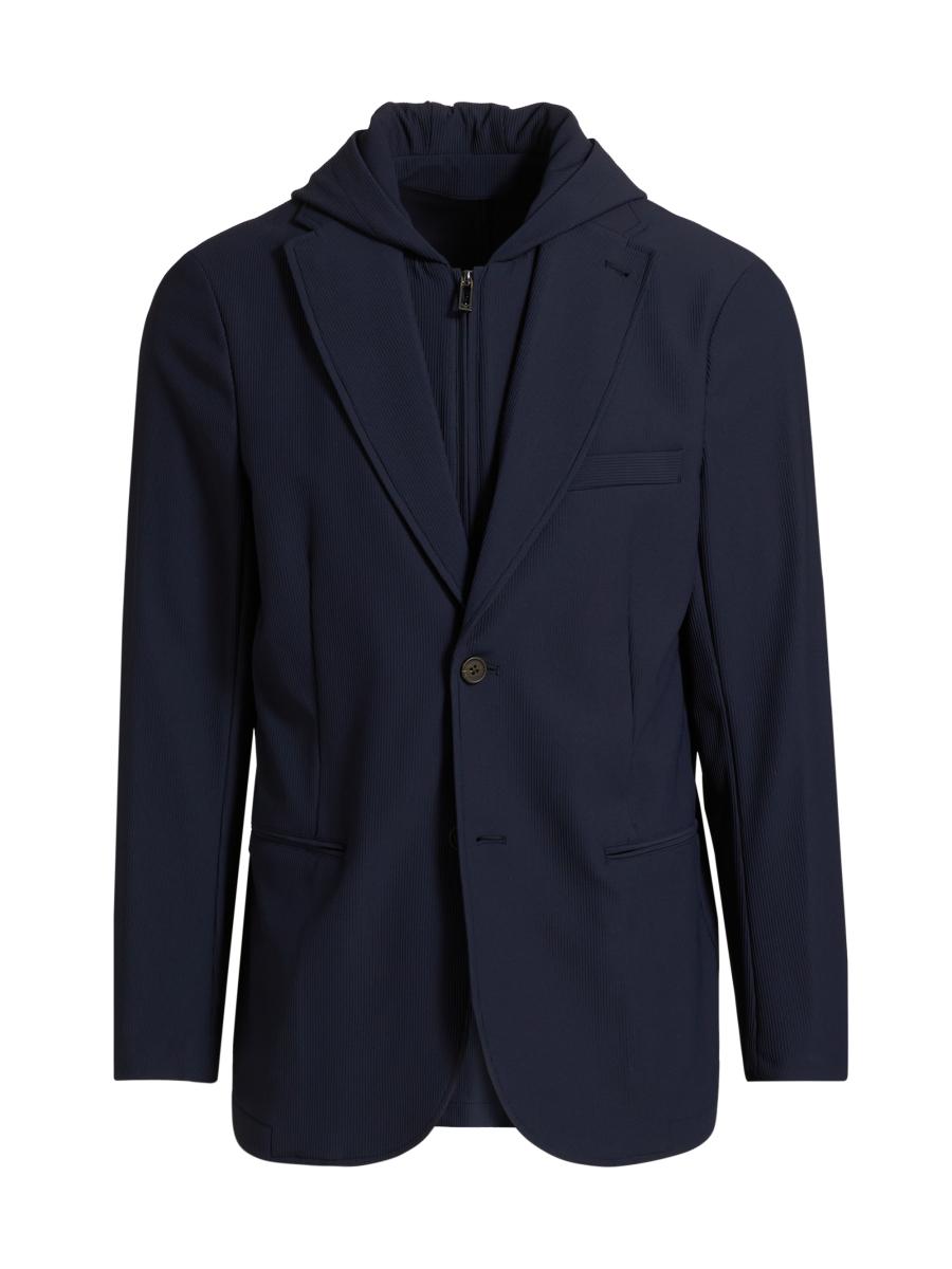 ジャケット Giorgio Armani Embroidered Polyester Blend Blazer Giorgio Armani Embroidered Polyester Blend Blazer Giorgio Armani