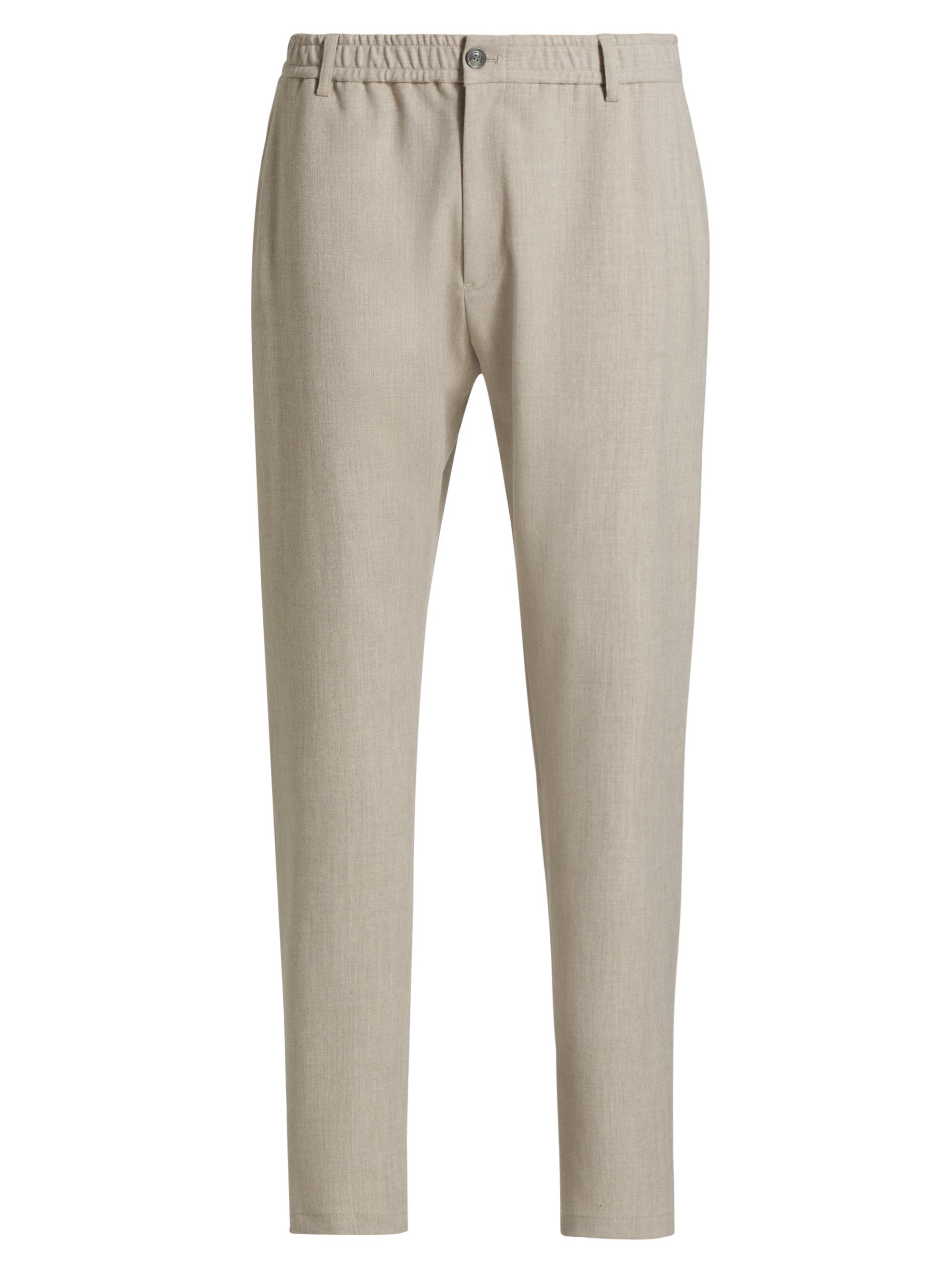 Emporio Armani Men's Stretch Gabardine Pants -  Tan