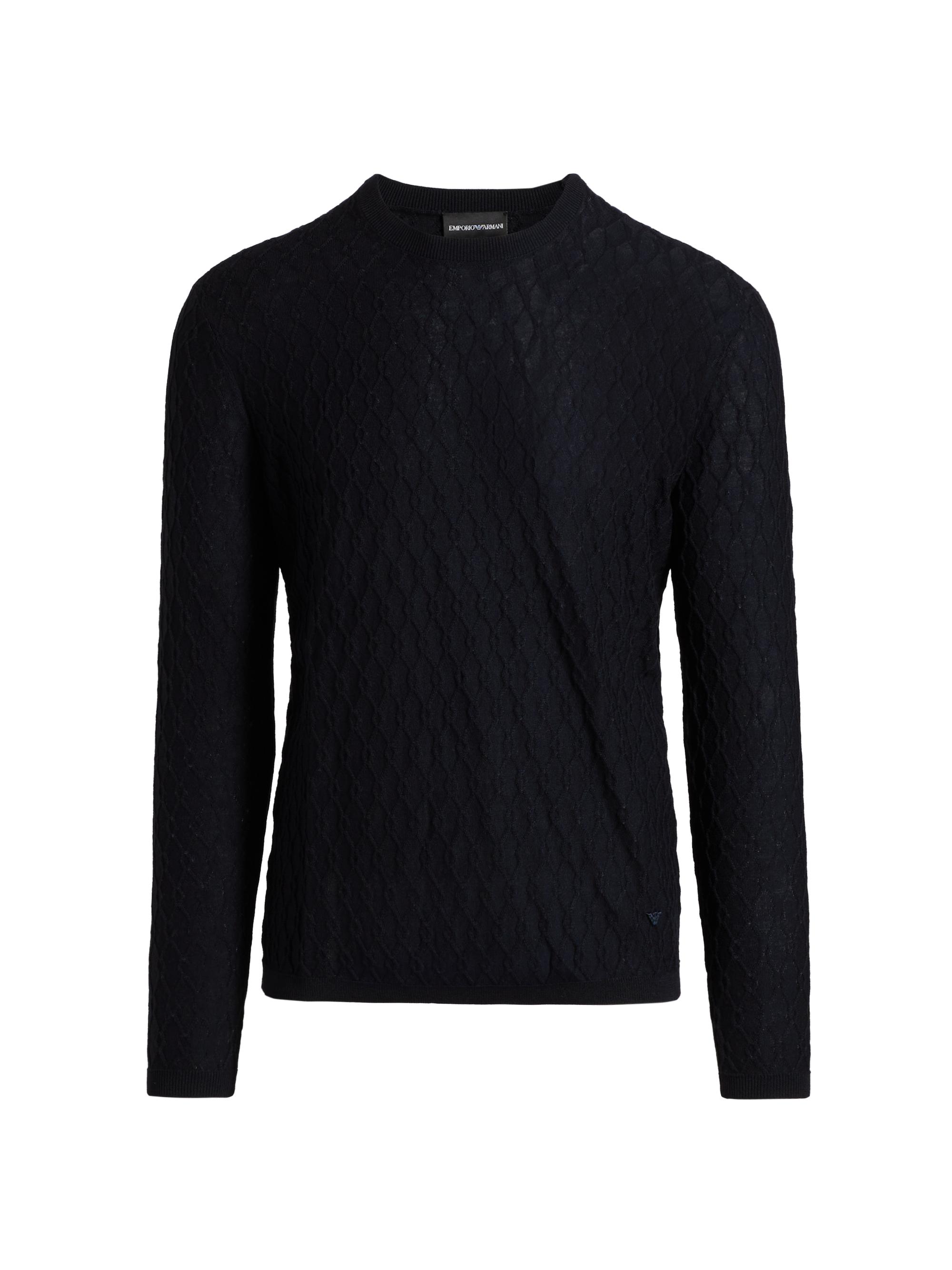 トップス EMPORIO ARMANI design knit black 0400022721048_NAVY?wid=600&hei