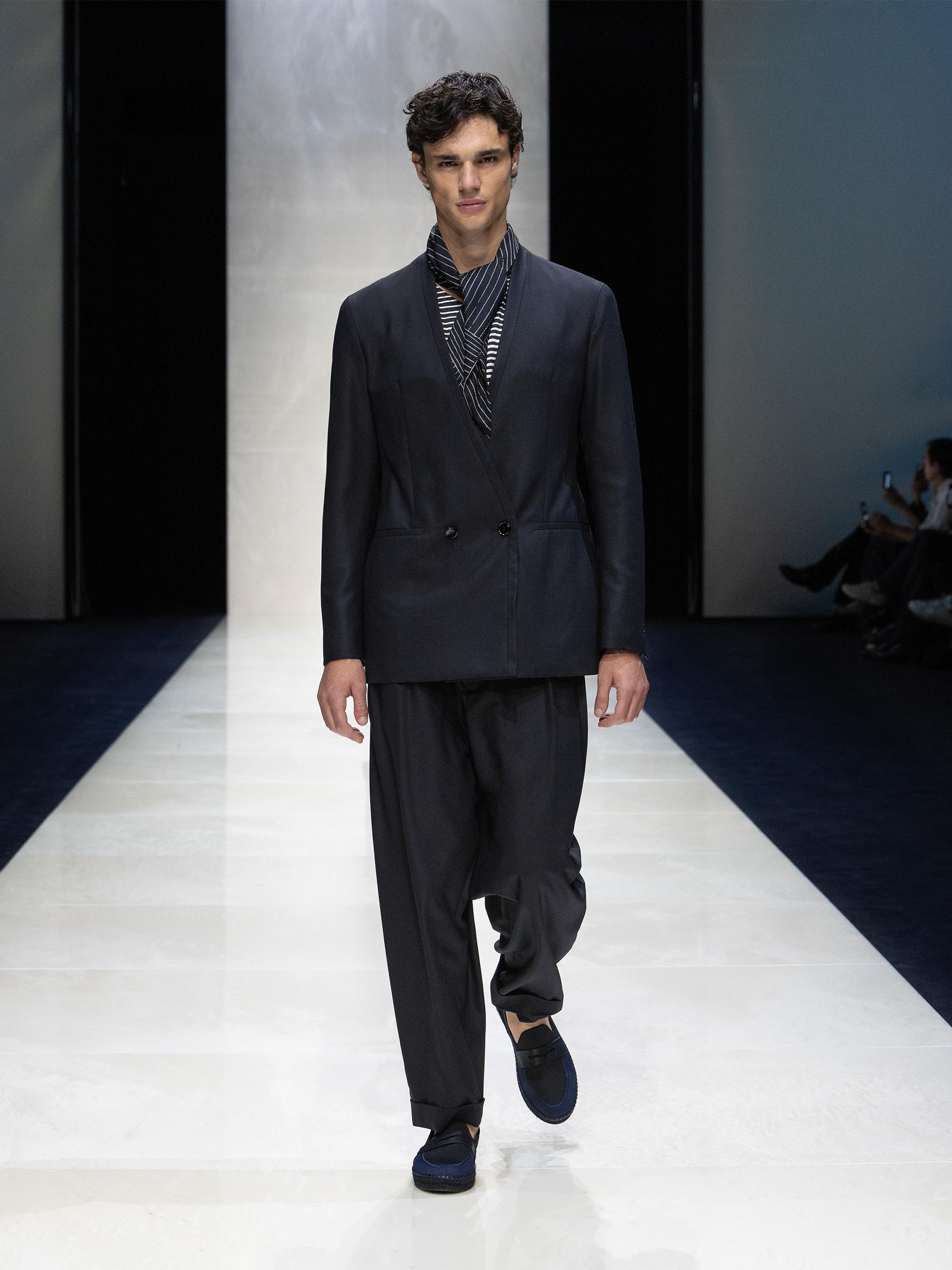 Giorgio Armani Fashion Tonal Stripe Suit | Saks Fifth Avenue