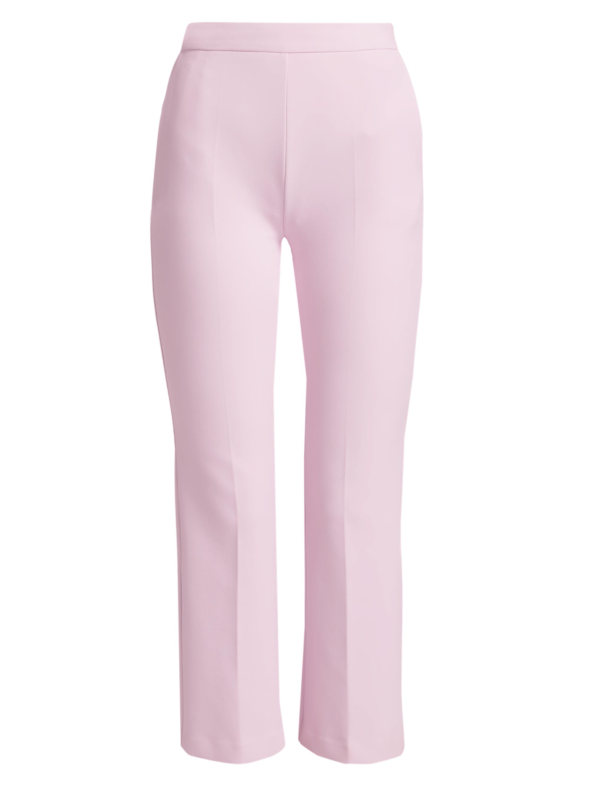 Elisabetta Franchi Women's E. F. Crêpe Crop Trousers - Powder Pink