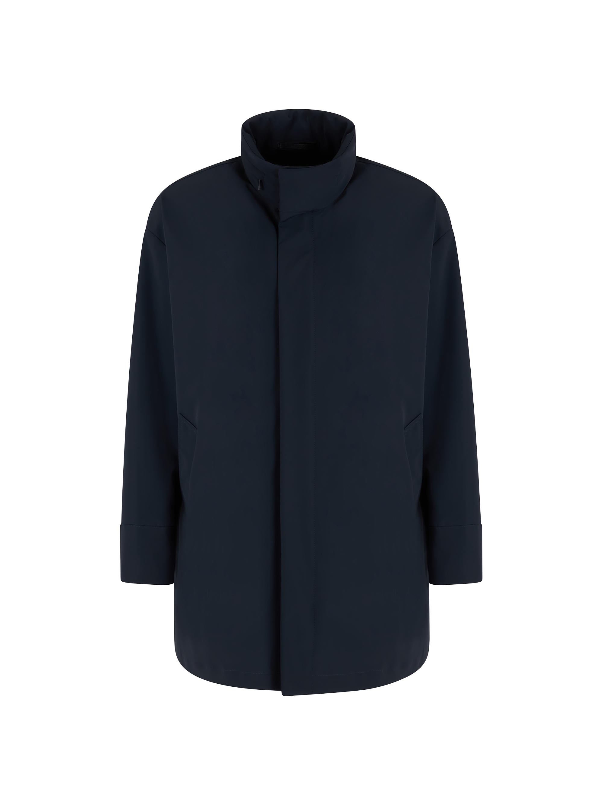 Giorgio Armani Caban Nylon-Blend Coat | Saks Fifth Avenue