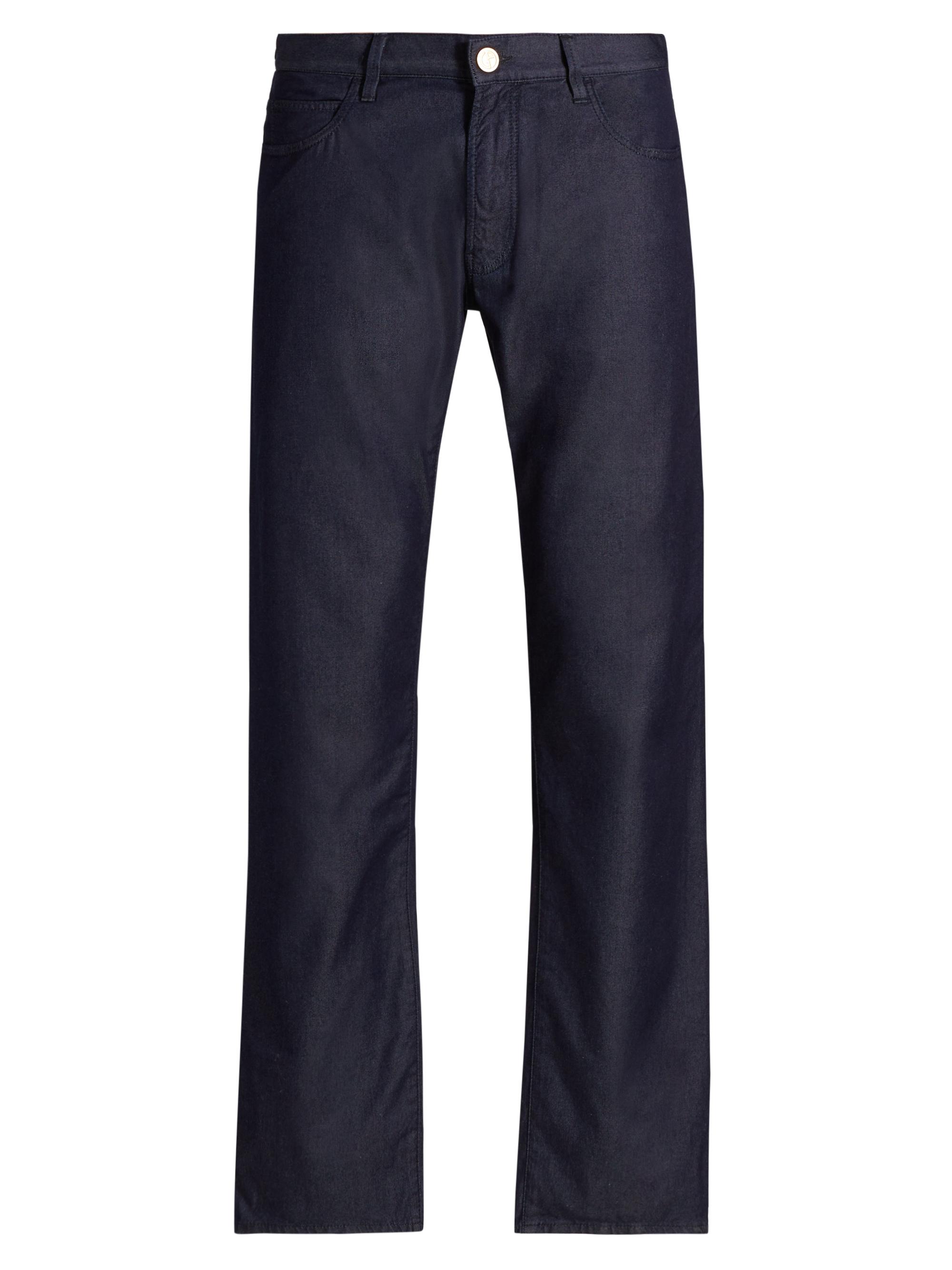 A.P.C. Aaron Stretch-Cotton Denim Relaxed-Fit Jeans | Saks Fifth