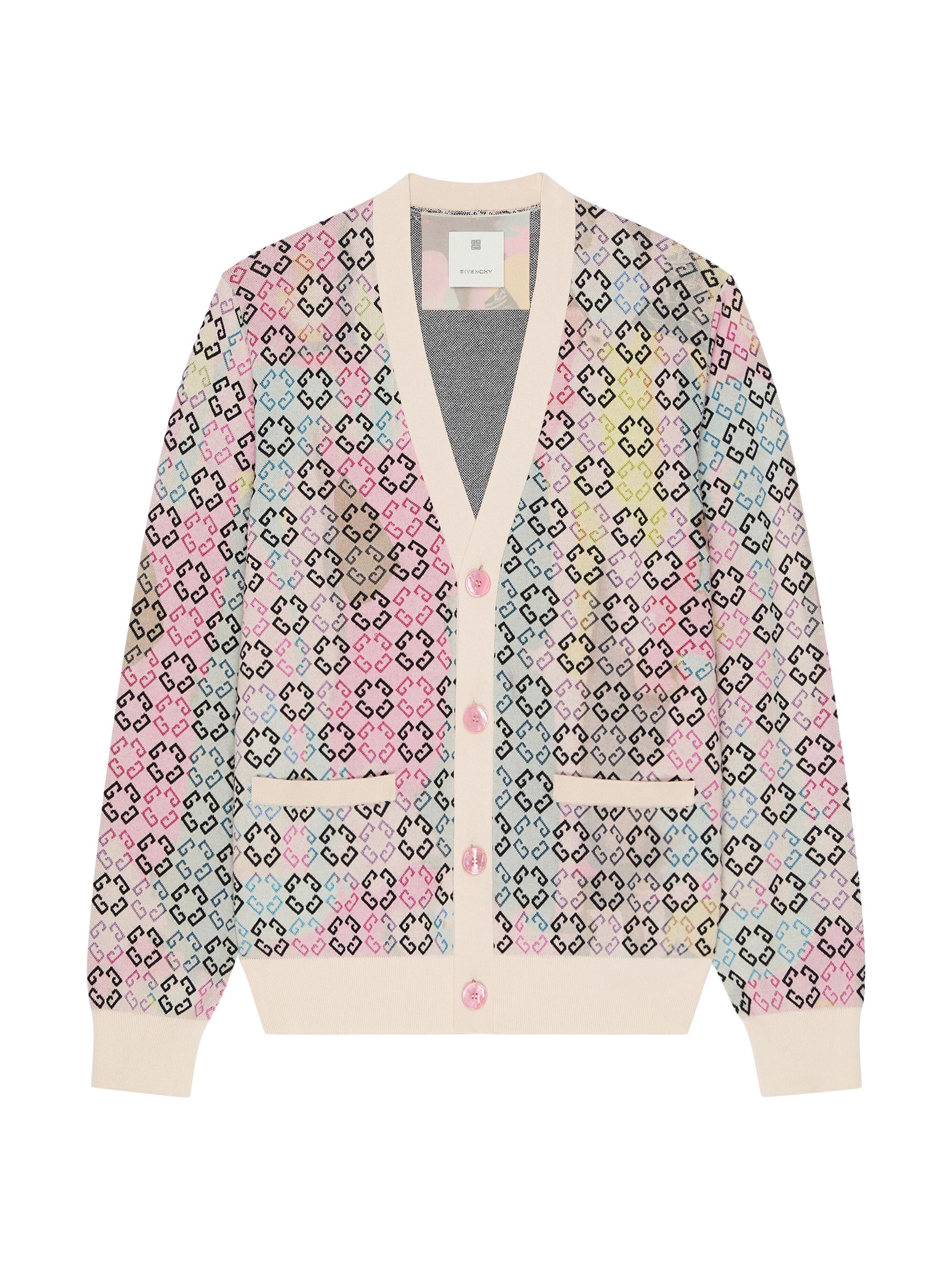 Givenchy Couture Seam Cardigan in Fleece | Saks Fifth Avenue