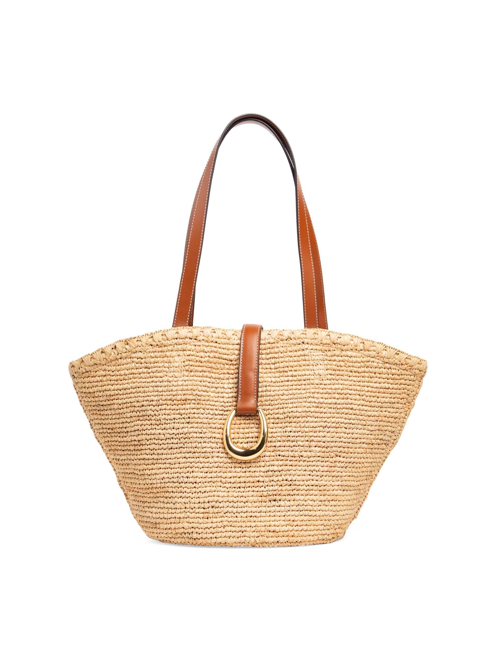 LOEWE LOEWE x Paula's Ibiza Petal Raffia Basket Bag | Saks