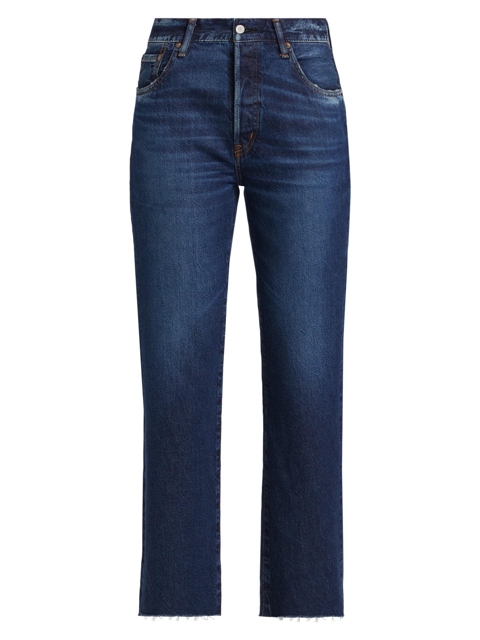 Moussy Vintage Jessamine Mid-Rise Straight-Leg Jeans | Saks Fifth
