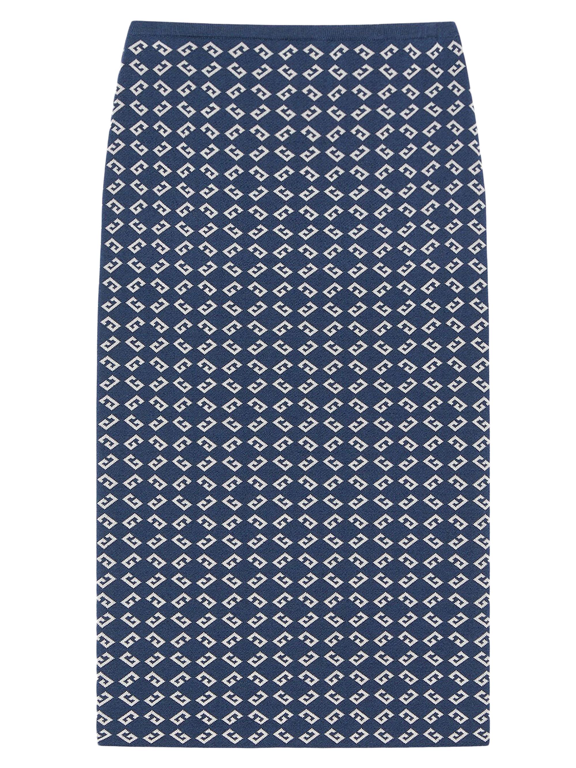 Givenchy Women's Skirt in Monogram - Denim Blue