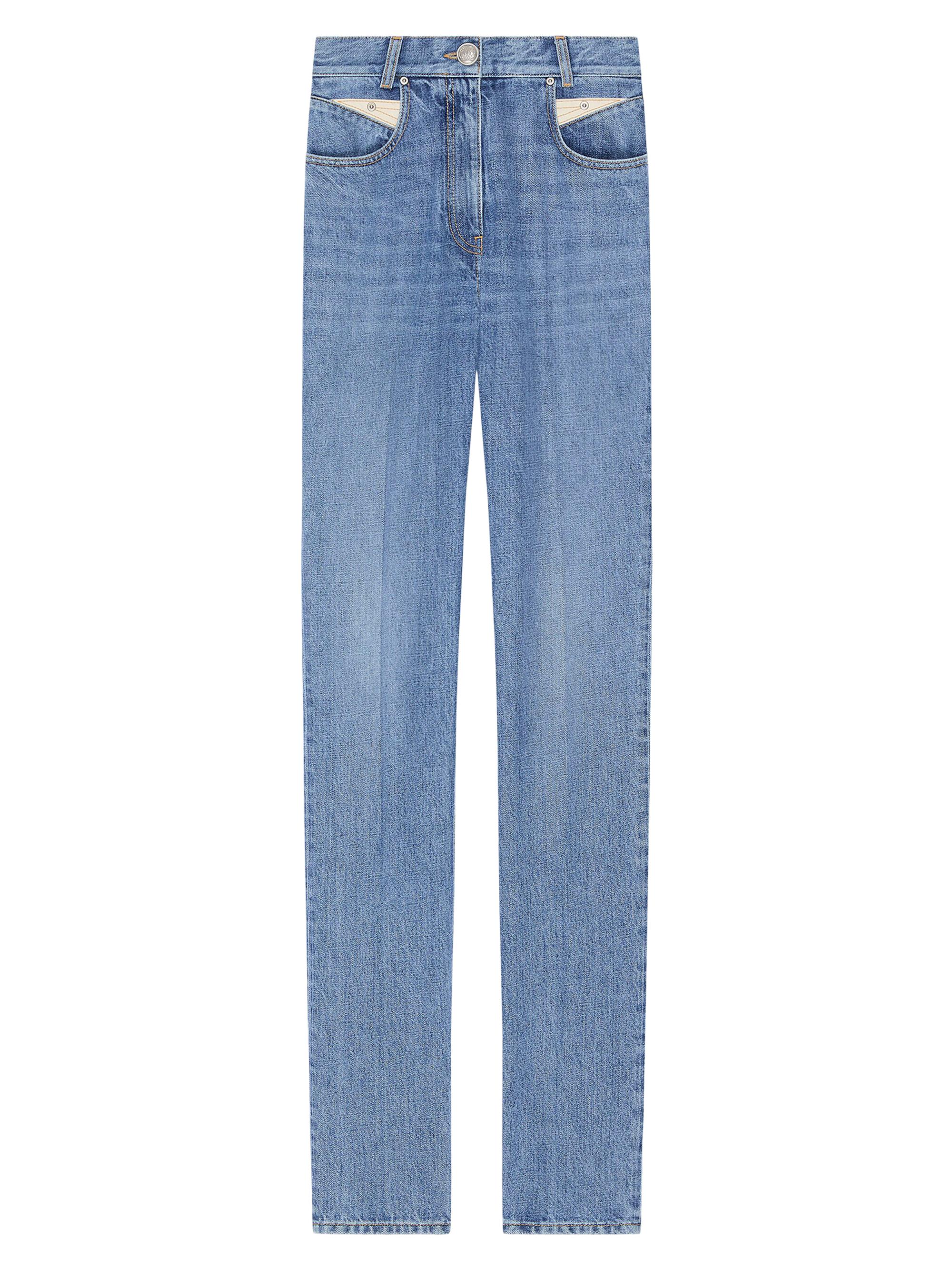 Givenchy Women's Slim Fit Jeans in Denim - Denim Blue