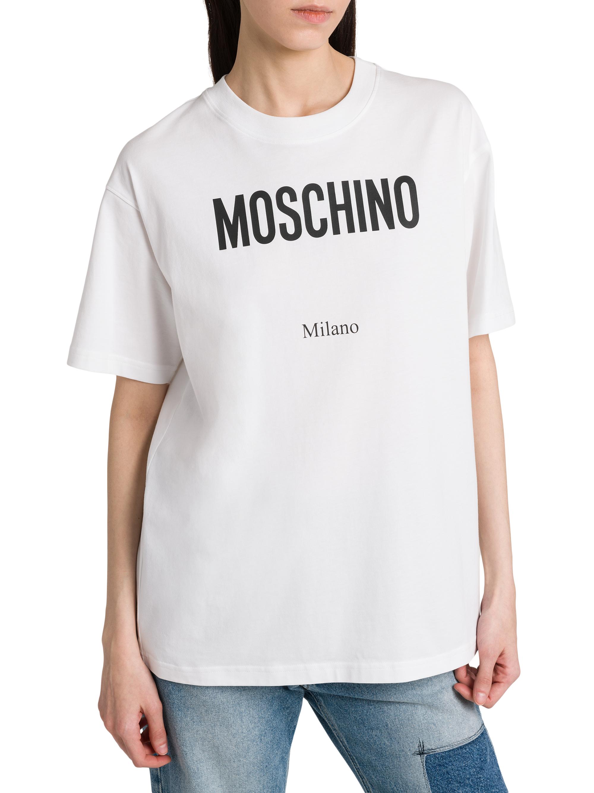 Moschino Logo Cotton T-Shirt | Saks Fifth Avenue