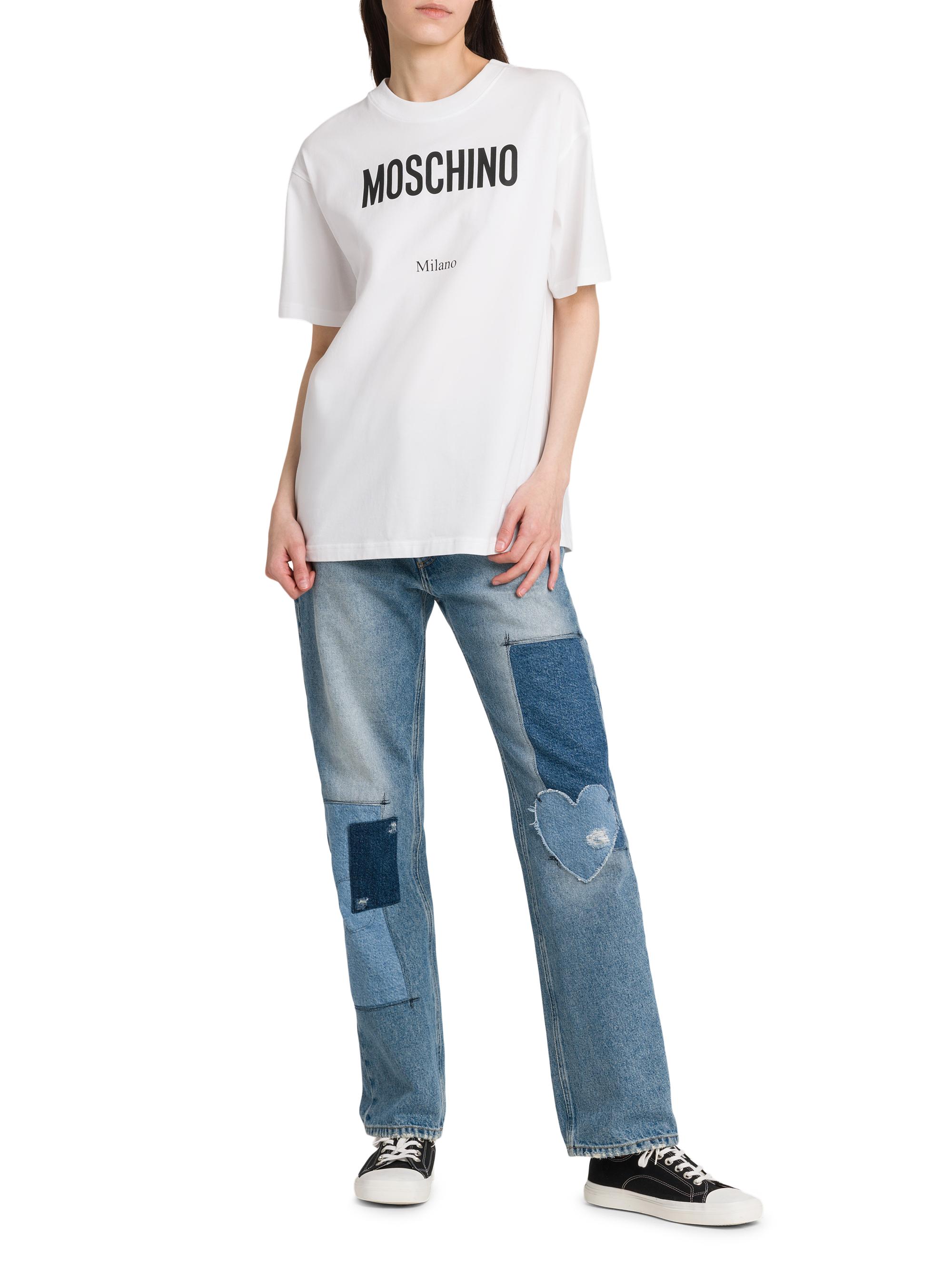 Moschino Logo Cotton T-Shirt | Saks Fifth Avenue