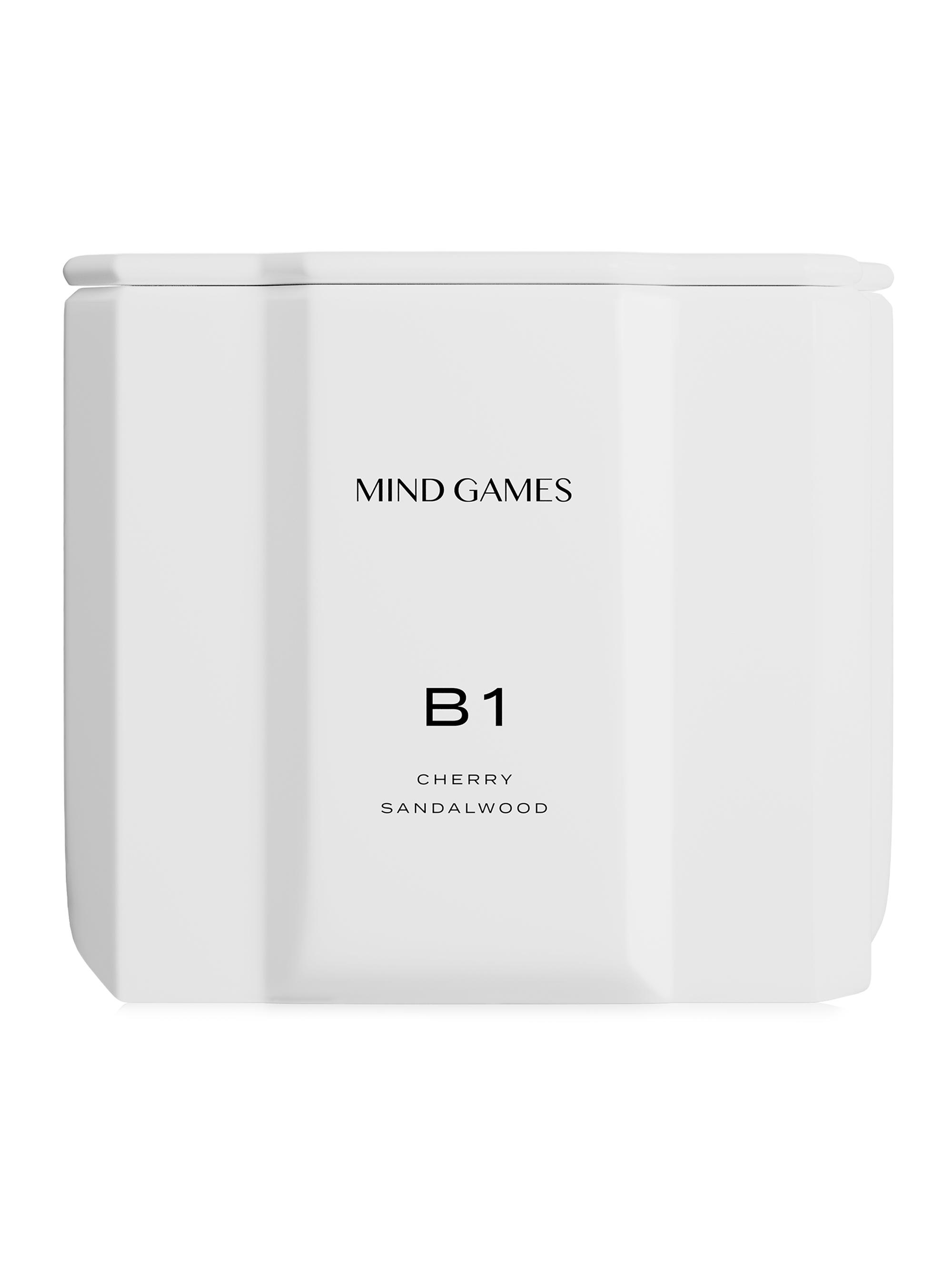 Mind Games MG- B1 White King Candle