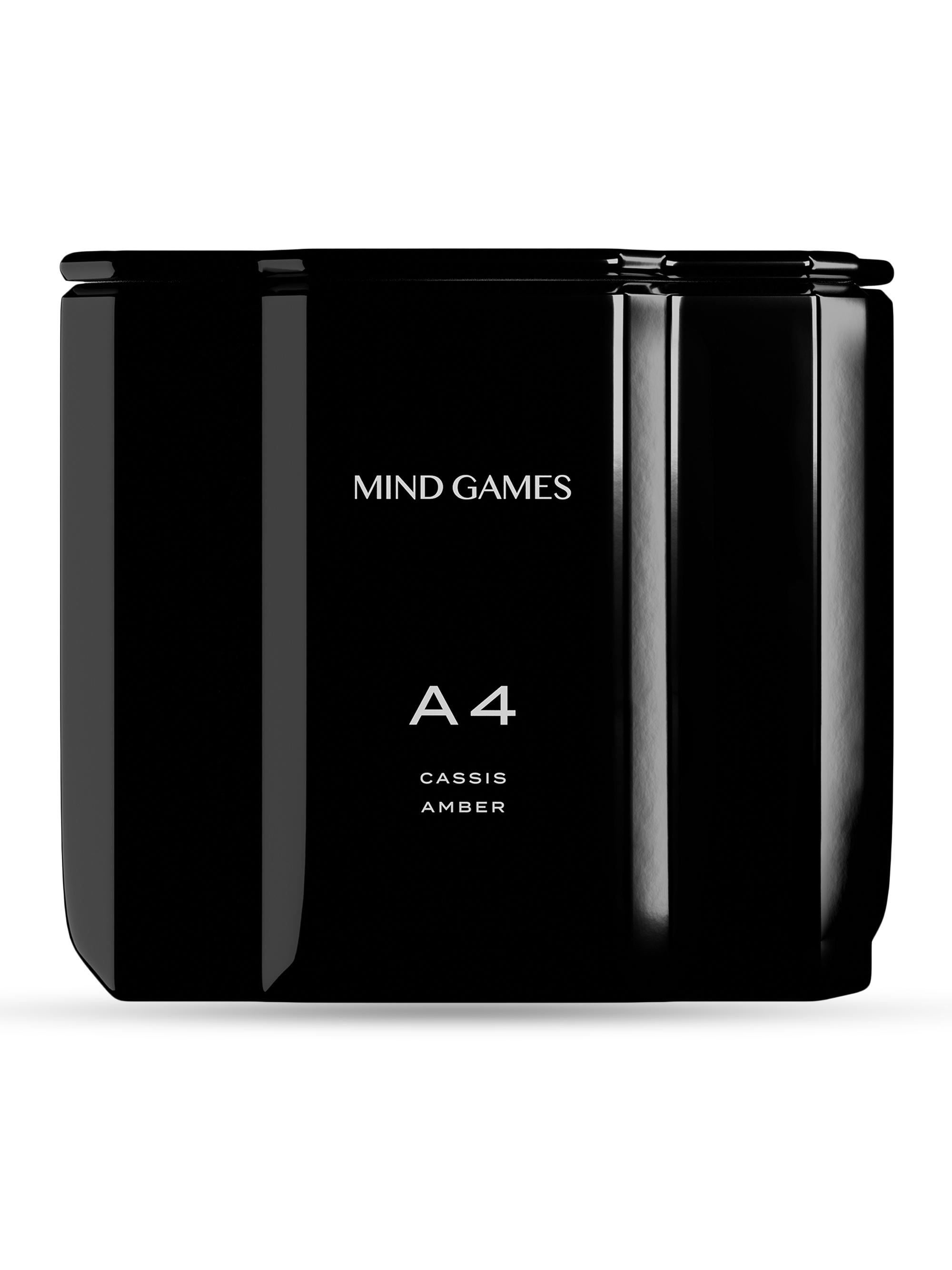 Mind Games MG A4- Black Queen Candle