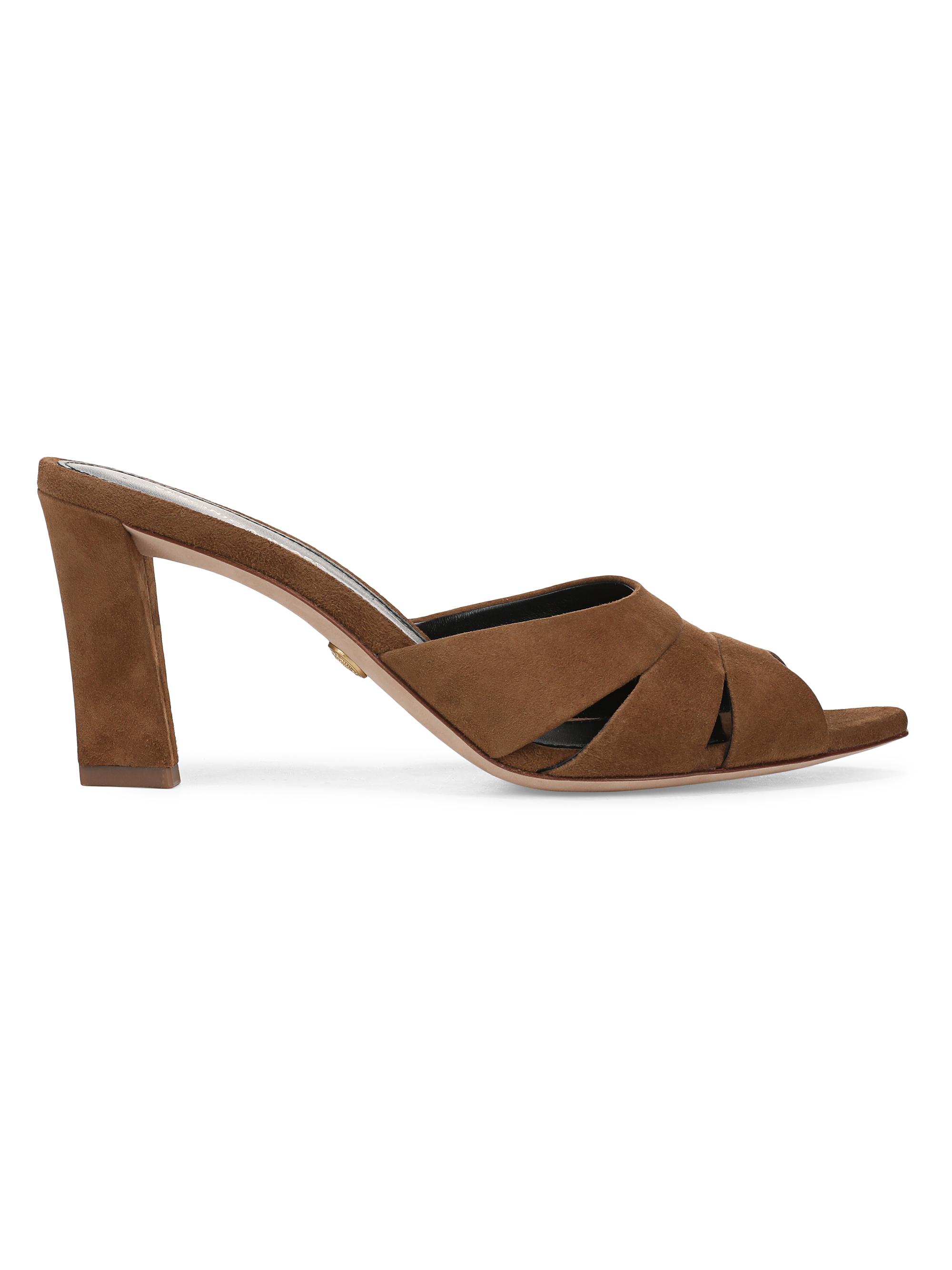Veronica Beard Women's Cassiel 75MM Suede Sandals - Hazelwood